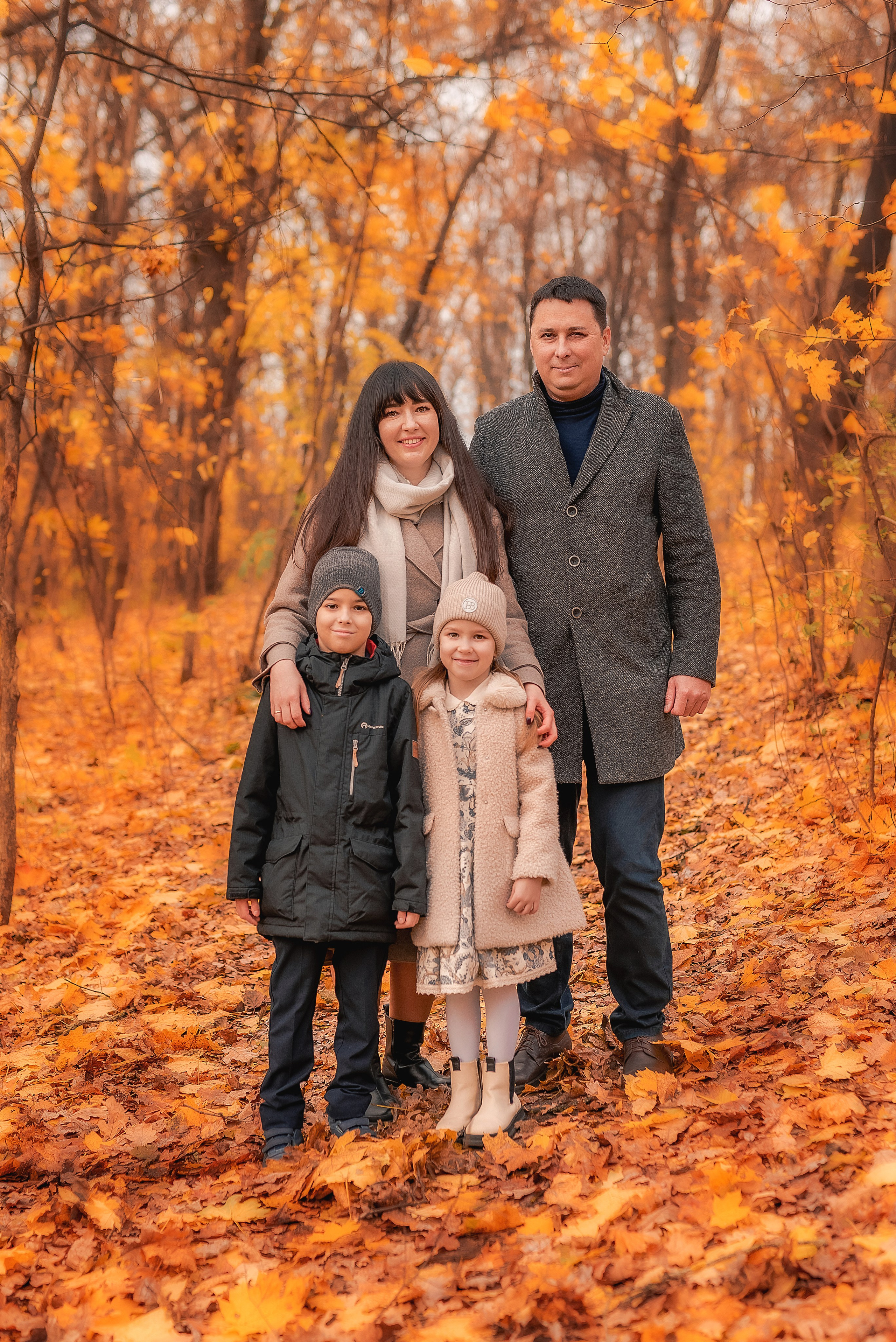 Осень в парке. Семейный, детский фотограф в Воронеже Анна Никитина