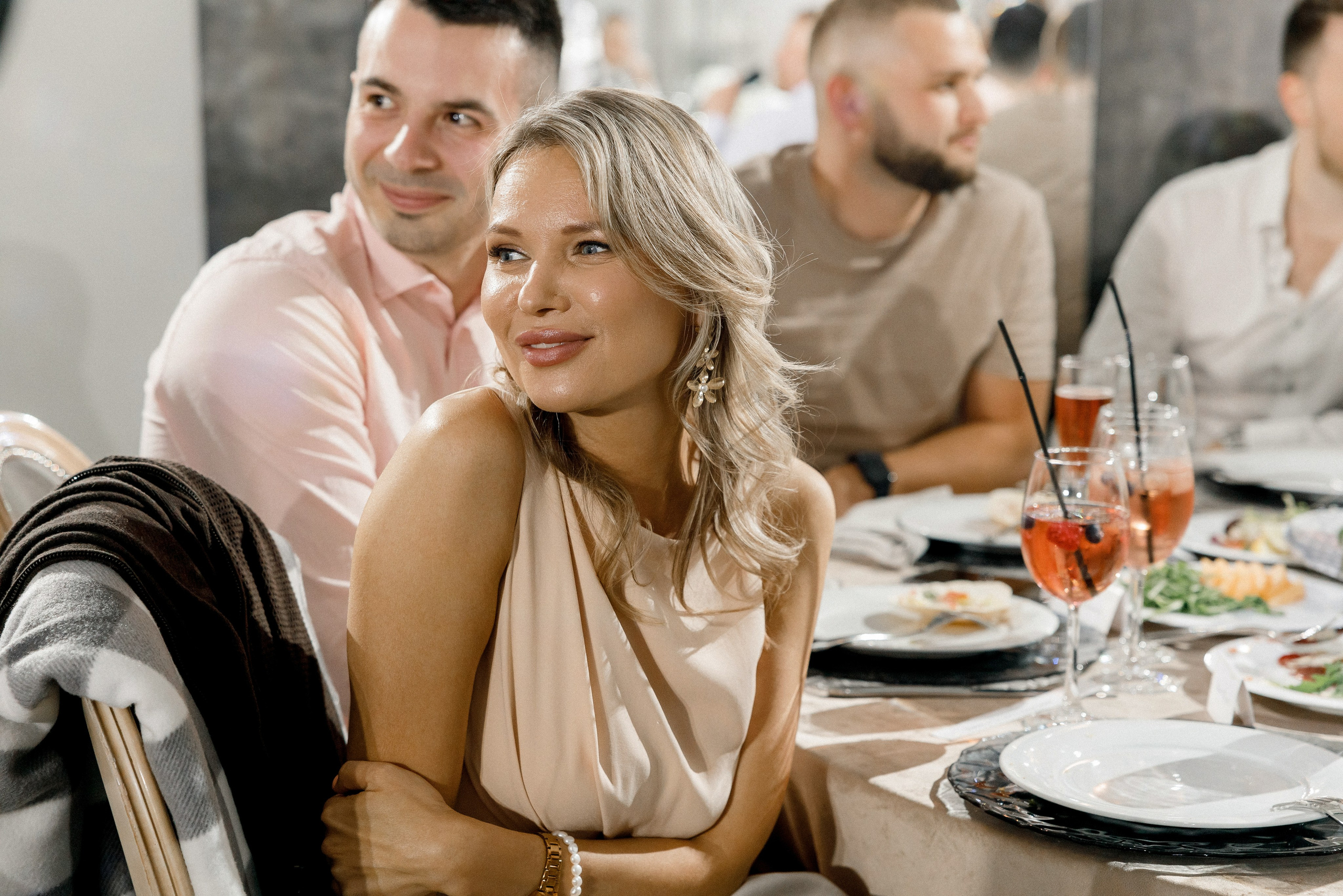 Свадебный ужин в Ресторане Michel на Красной Пресне. Свадебный фотограф в Москве и Санкт-Петербурге Денис Ходюков