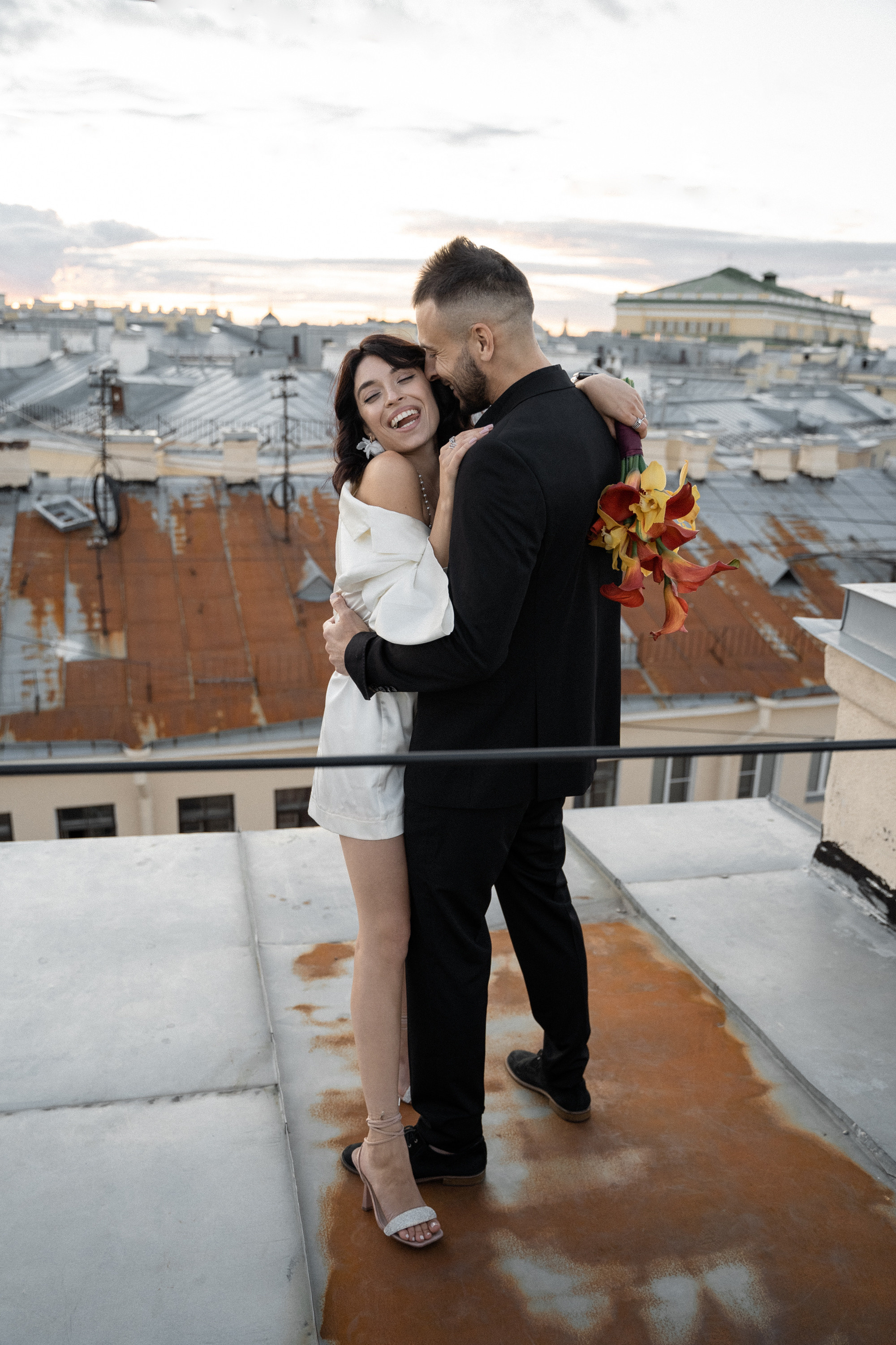 Любовь на крыше. Свадебный фотограф Ульяновск Яшонова Марина