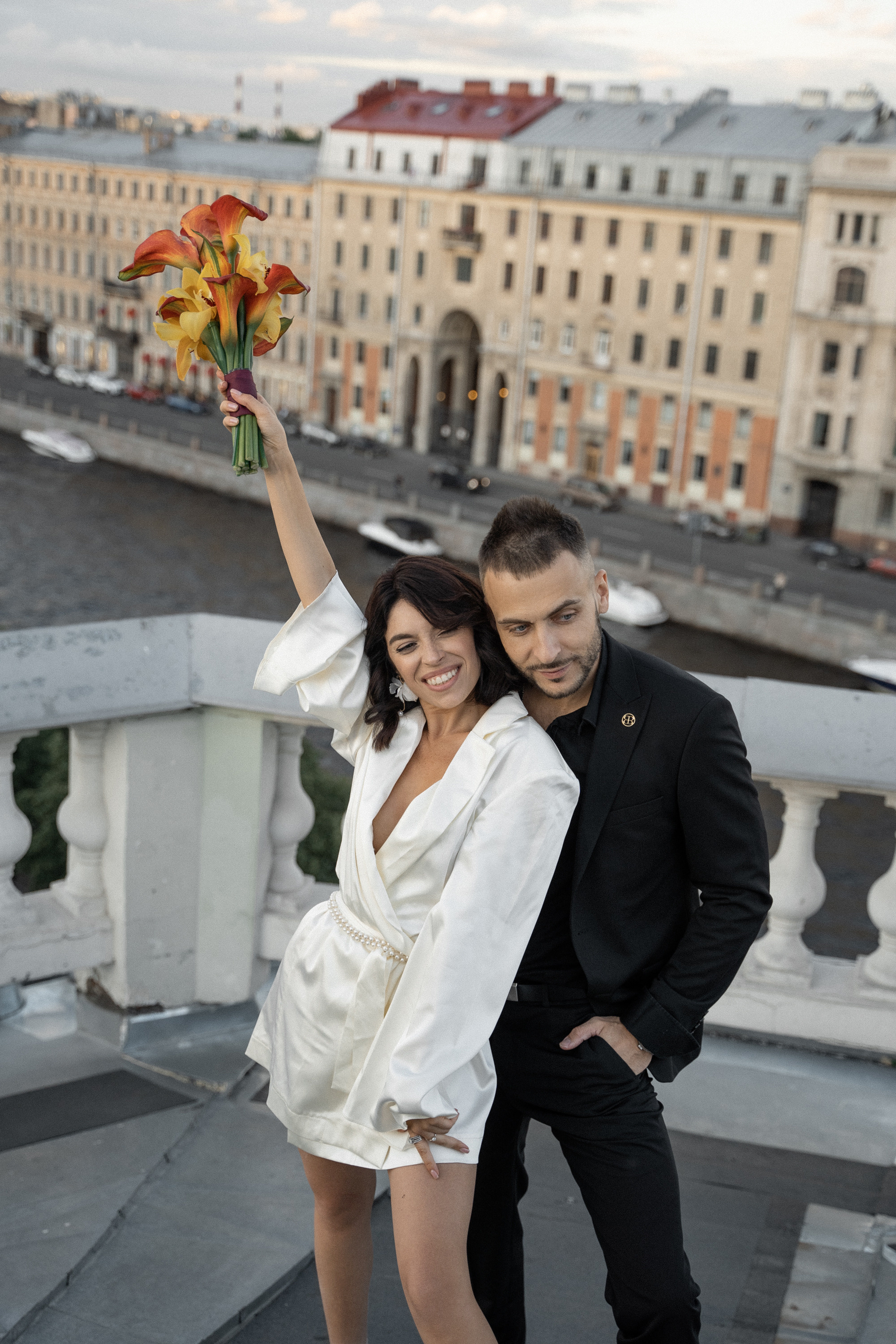 Любовь на крыше. Свадебный фотограф Ульяновск Яшонова Марина