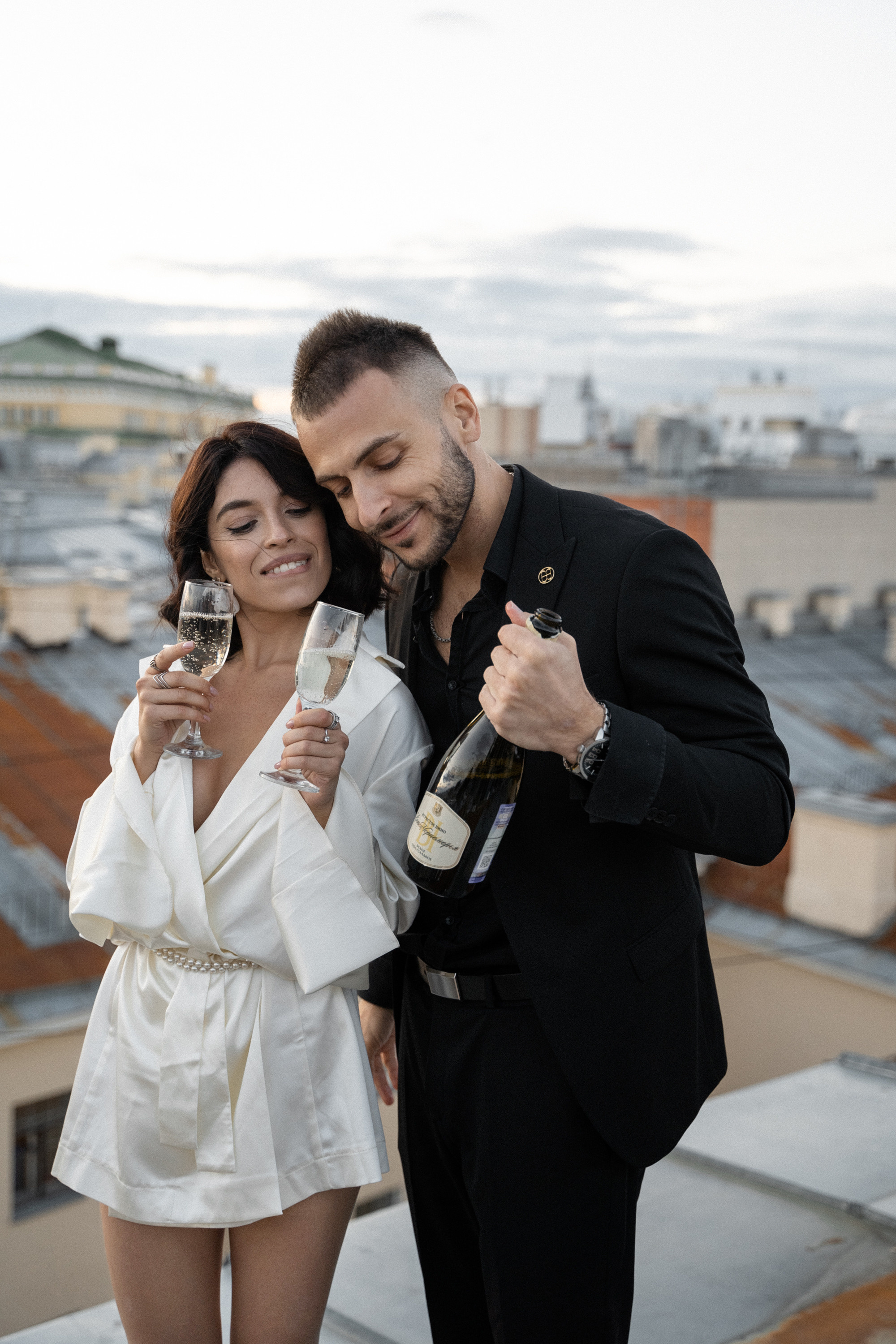 Любовь на крыше. Свадебный фотограф Ульяновск Яшонова Марина