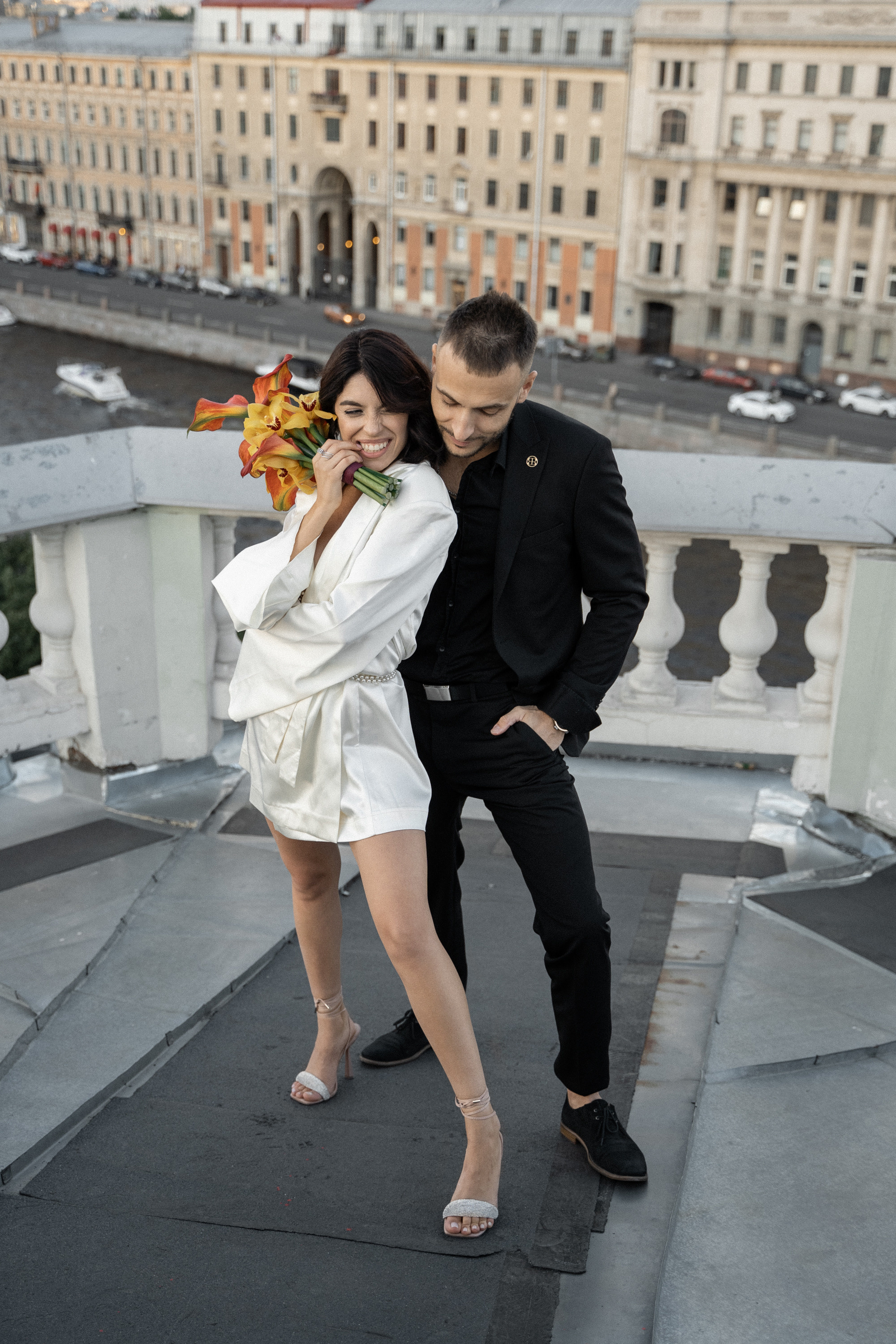Любовь на крыше. Свадебный фотограф Ульяновск Яшонова Марина
