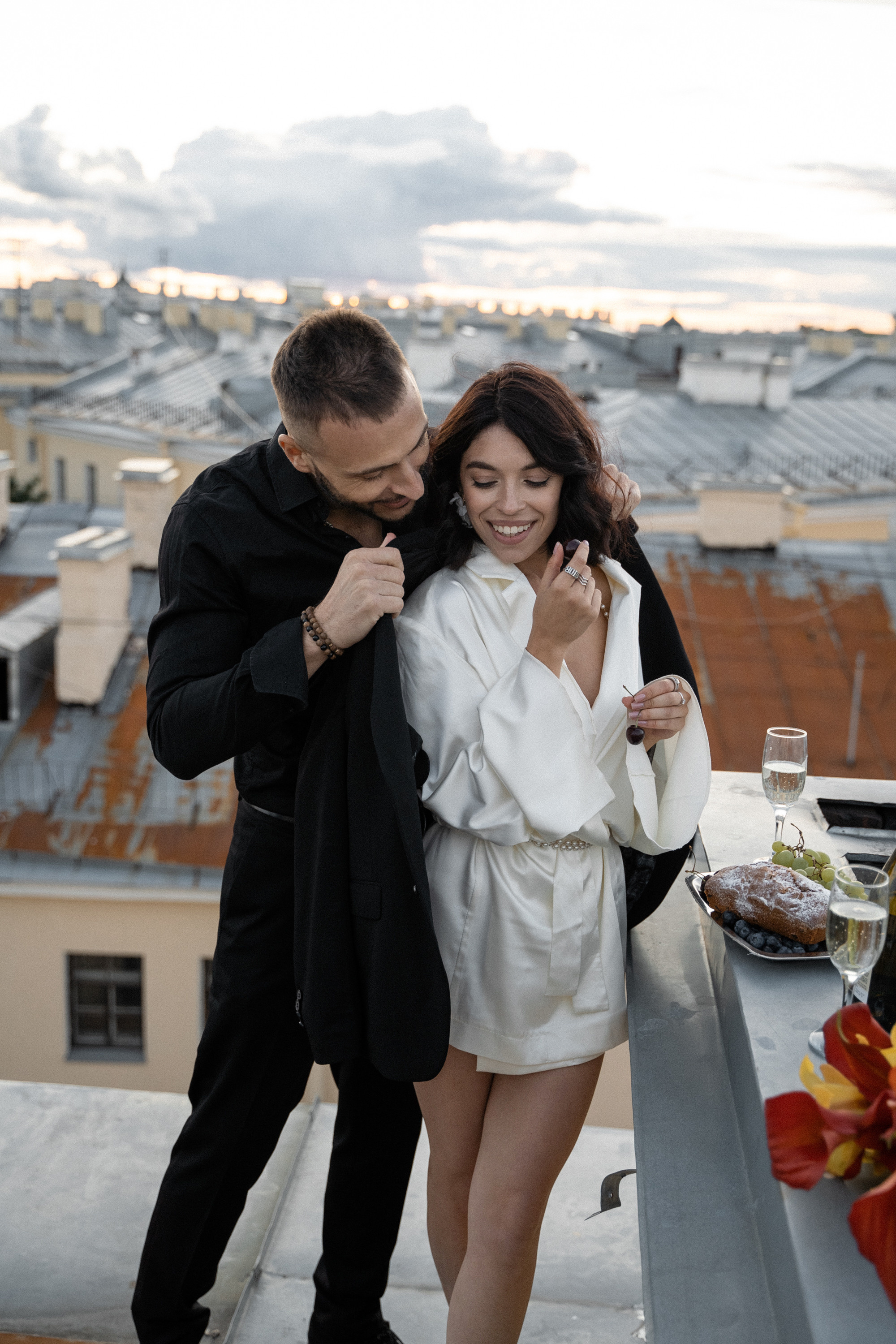 Любовь на крыше. Свадебный фотограф Ульяновск Яшонова Марина