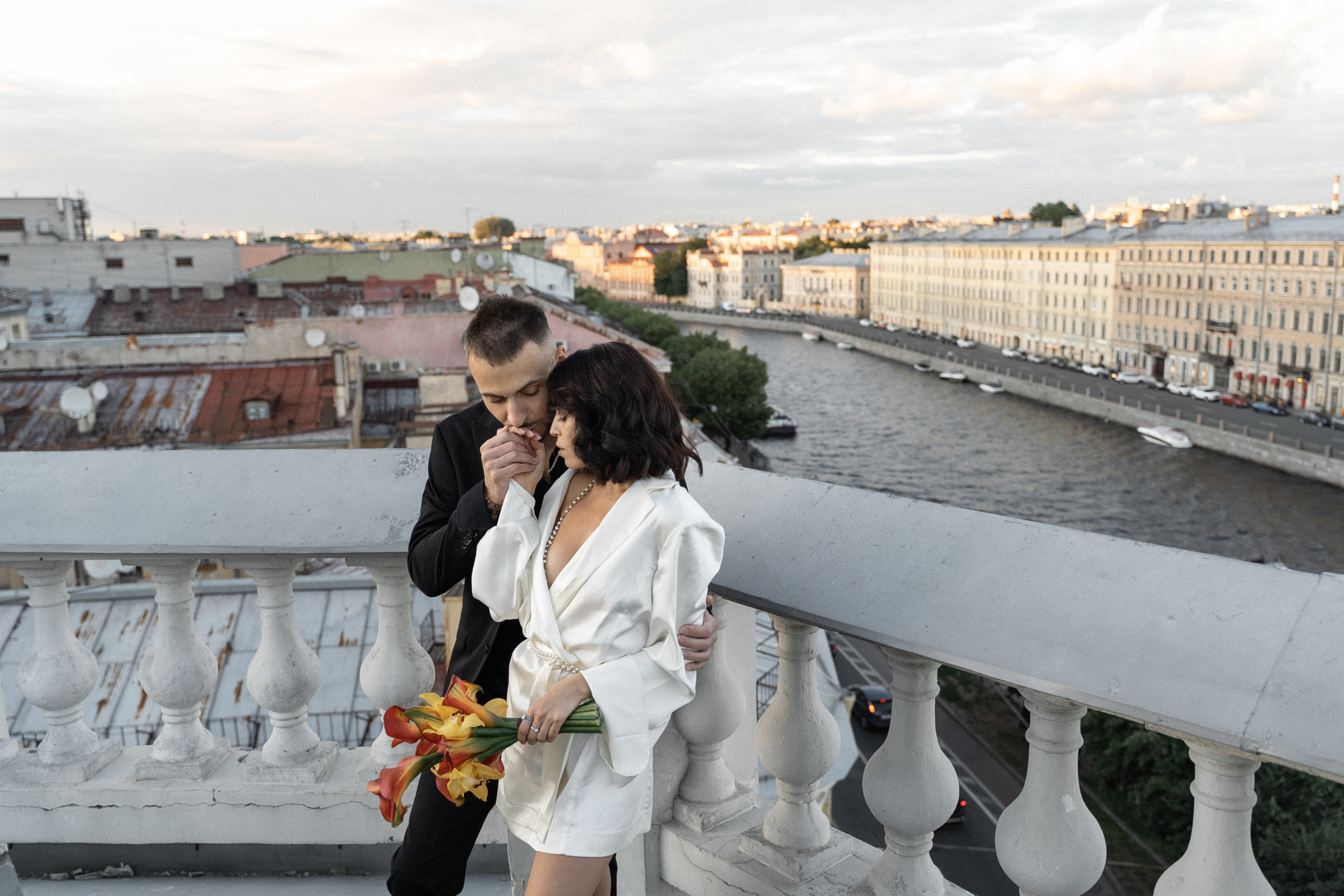 Любовь на крыше. Свадебный фотограф Ульяновск Яшонова Марина