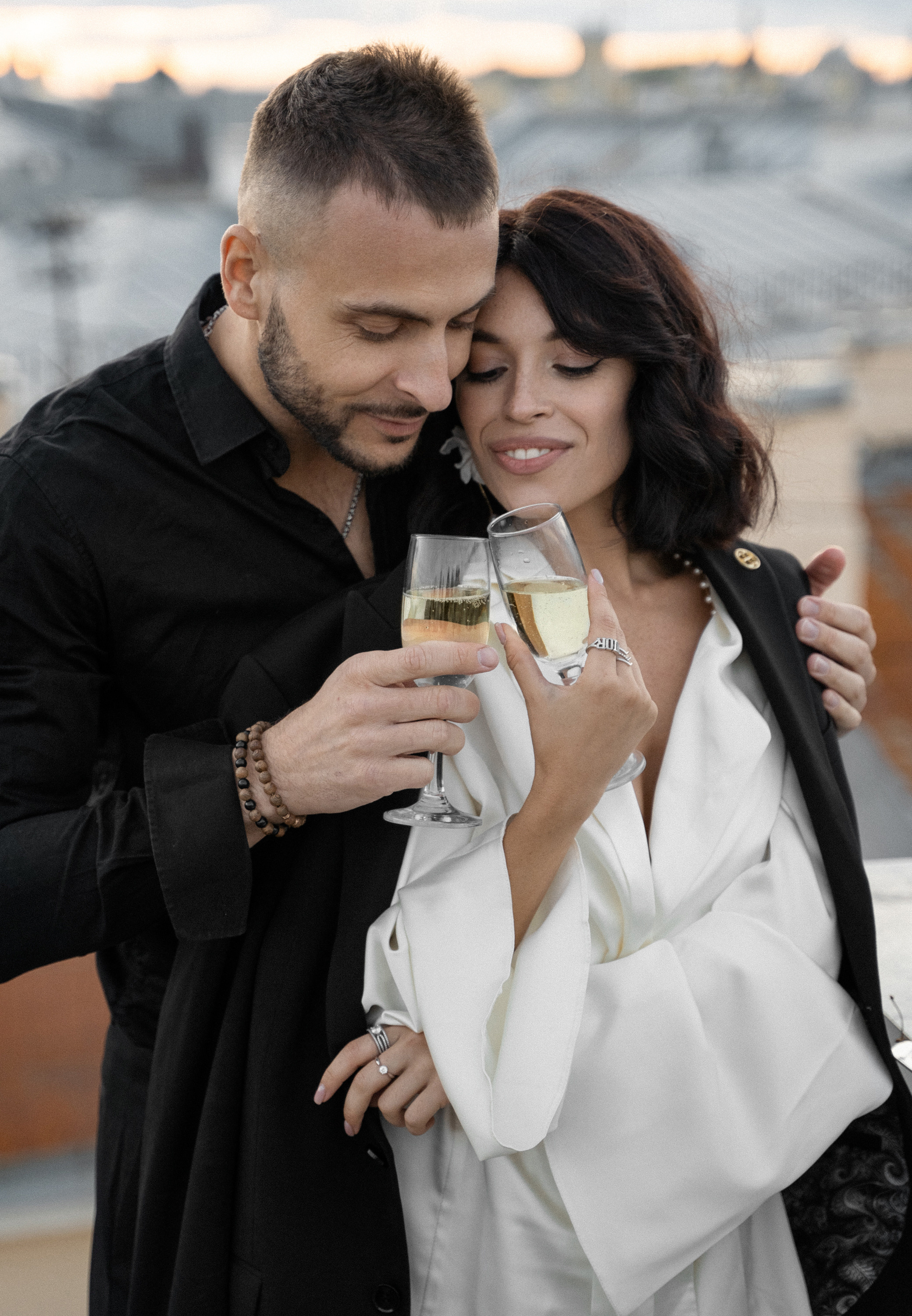 Любовь на крыше. Свадебный фотограф Ульяновск Яшонова Марина