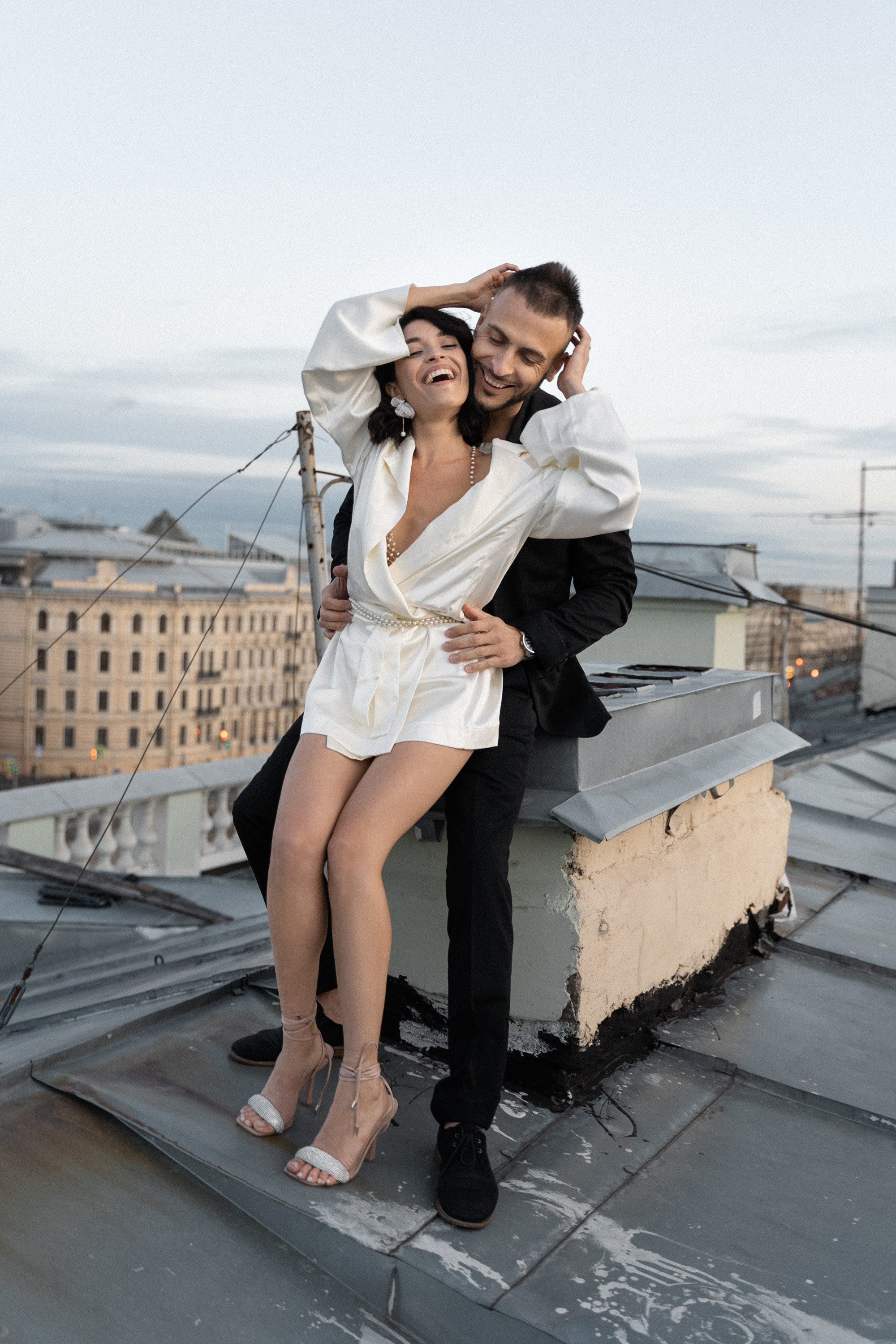Любовь на крыше. Свадебный фотограф Ульяновск Яшонова Марина