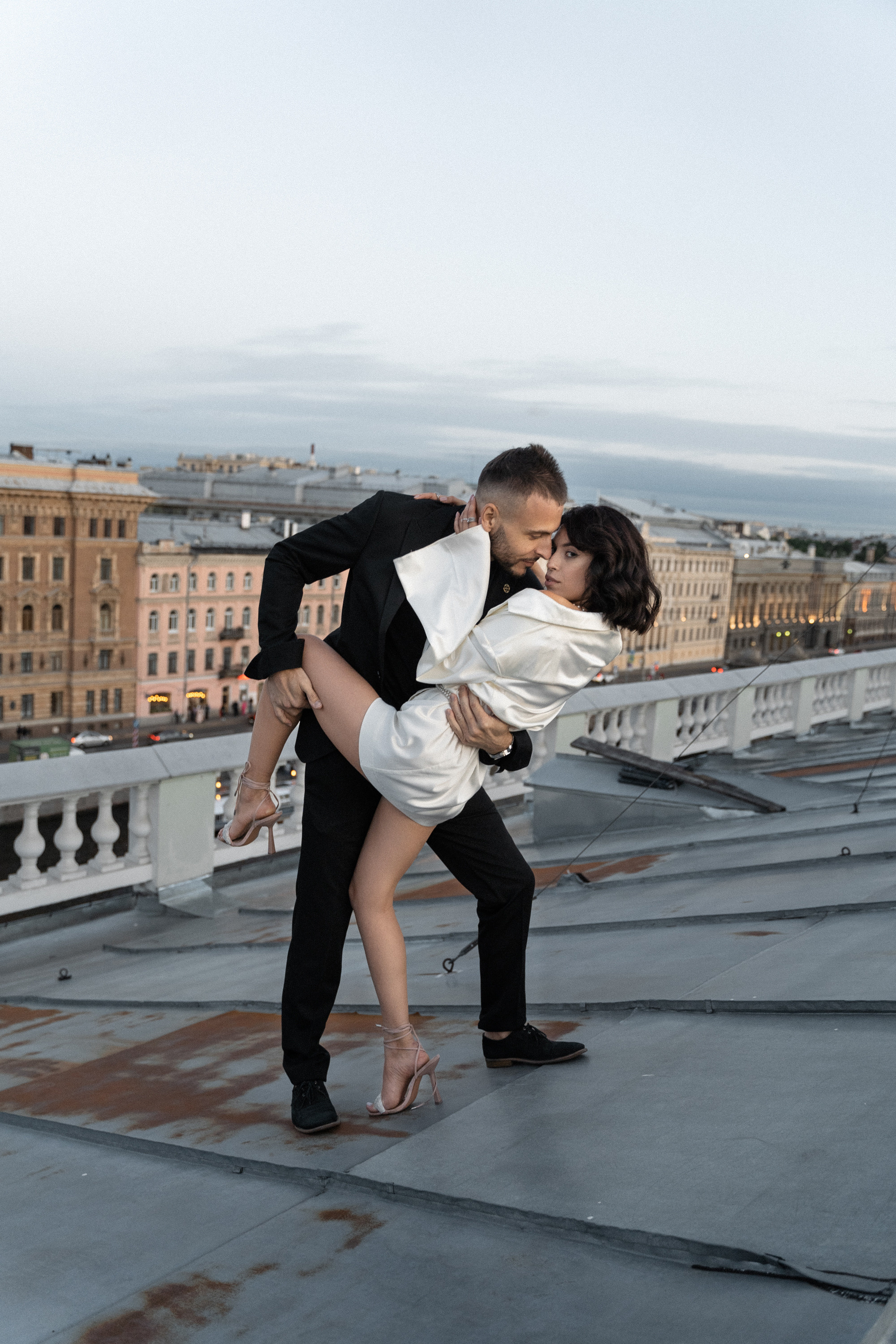 Любовь на крыше. Свадебный фотограф Ульяновск Яшонова Марина