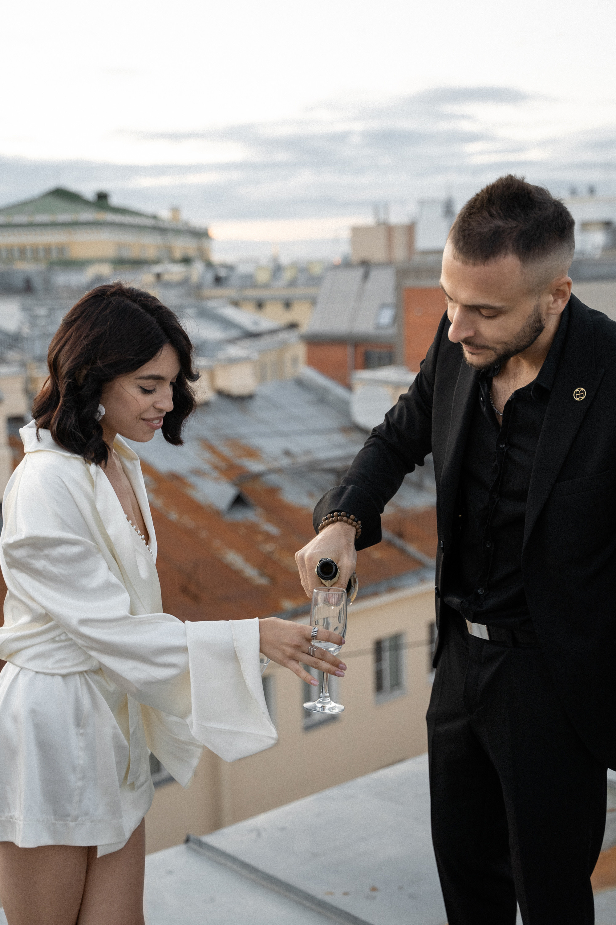 Любовь на крыше. Свадебный фотограф Ульяновск Яшонова Марина