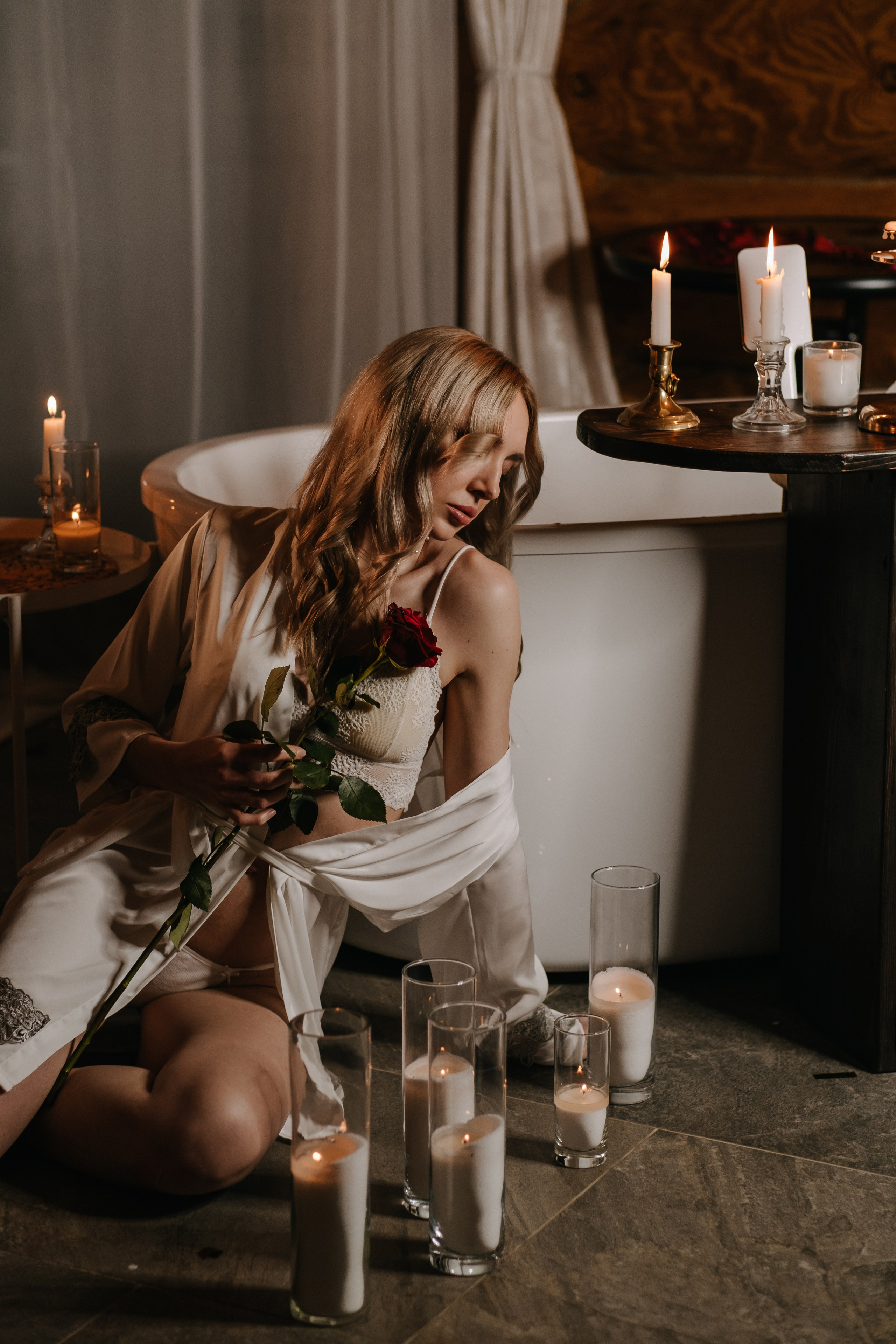 Фотосессия в ванной. Фотограф Москва, Смоленск