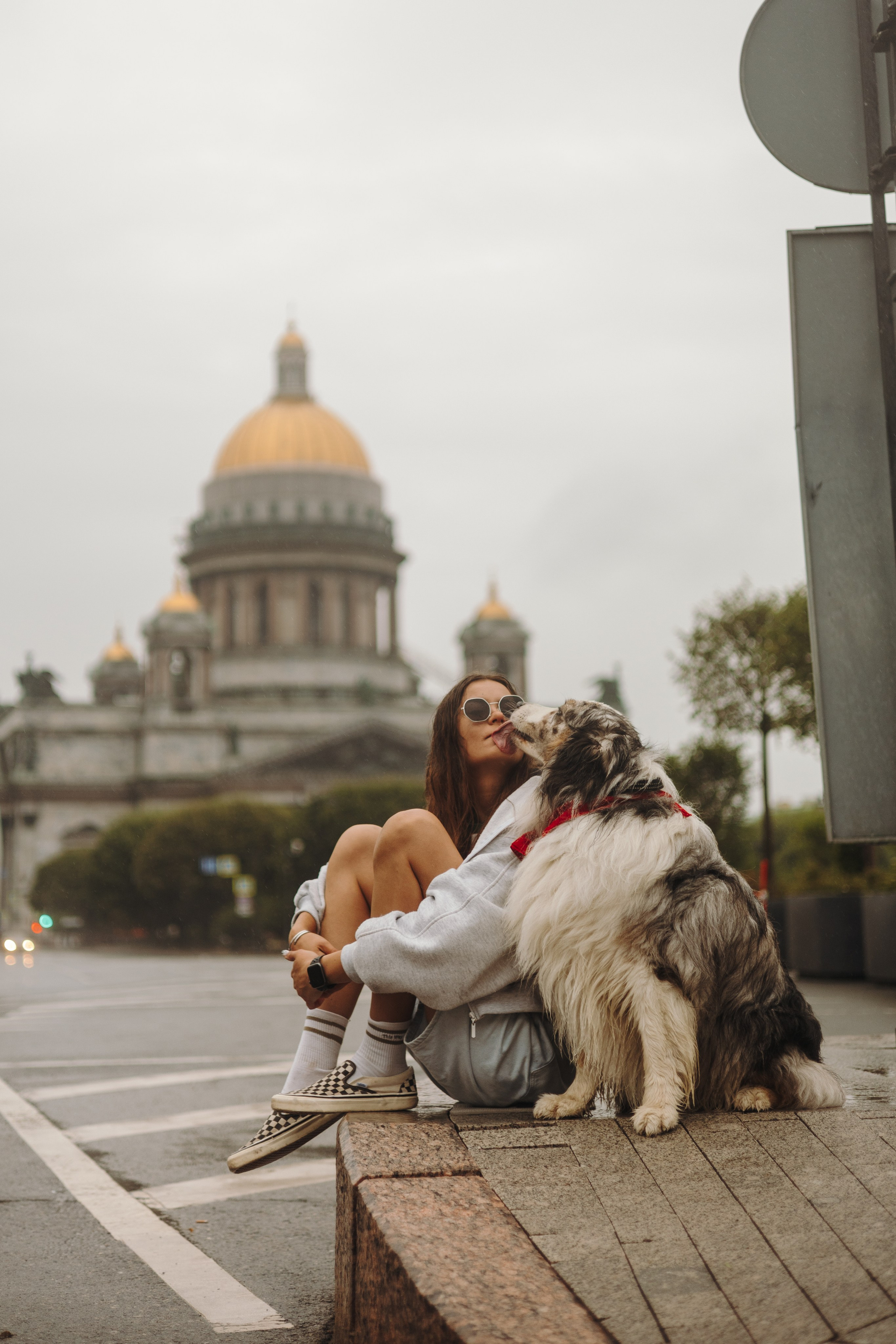 Маша и Локи. Фотограф животных Евгения Верцинская