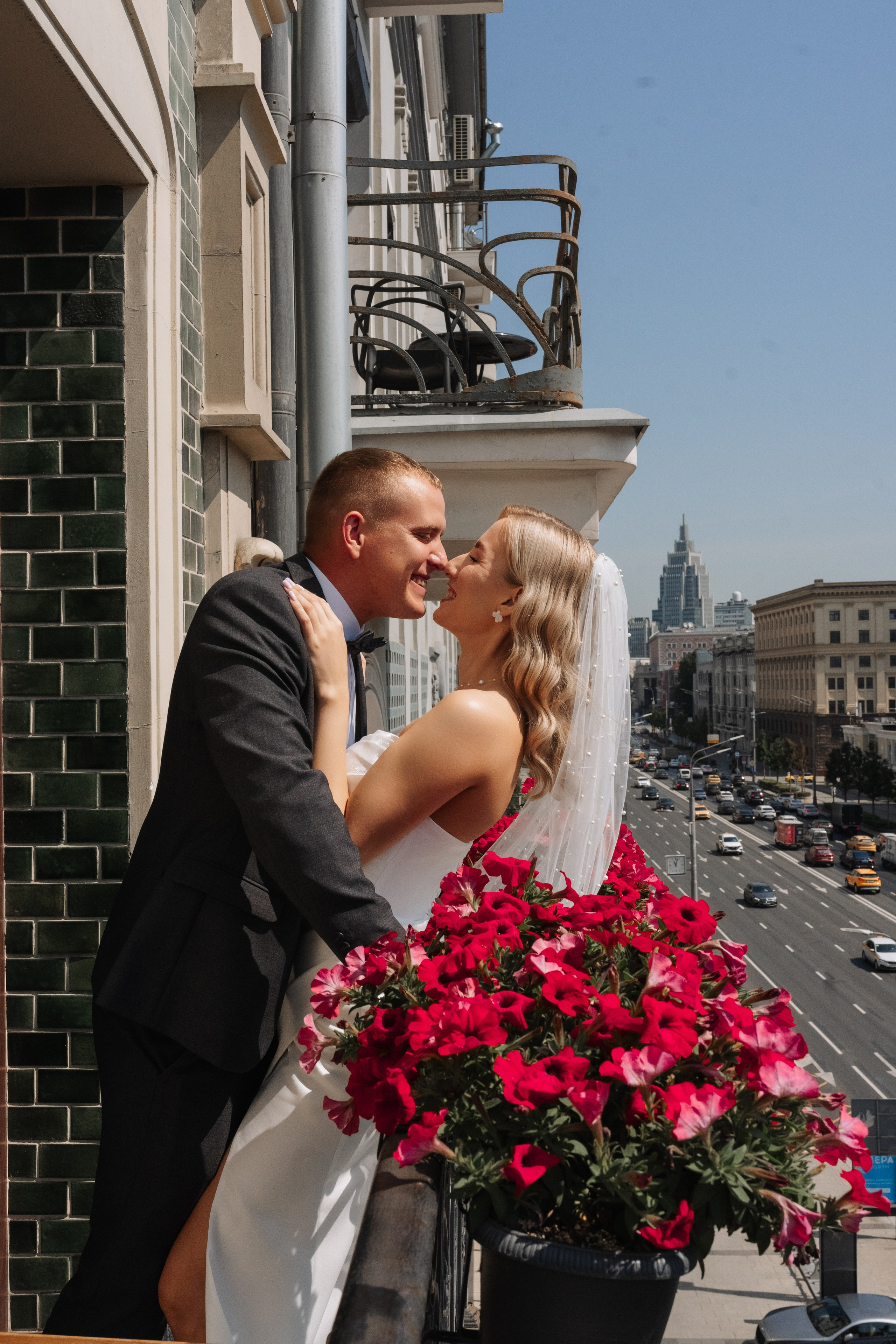 Свадебная фотосессия в Москве, регистрация в Кутузовском ЗАГСе Москва. Свадебный фотограф в Москве Анна Полушина