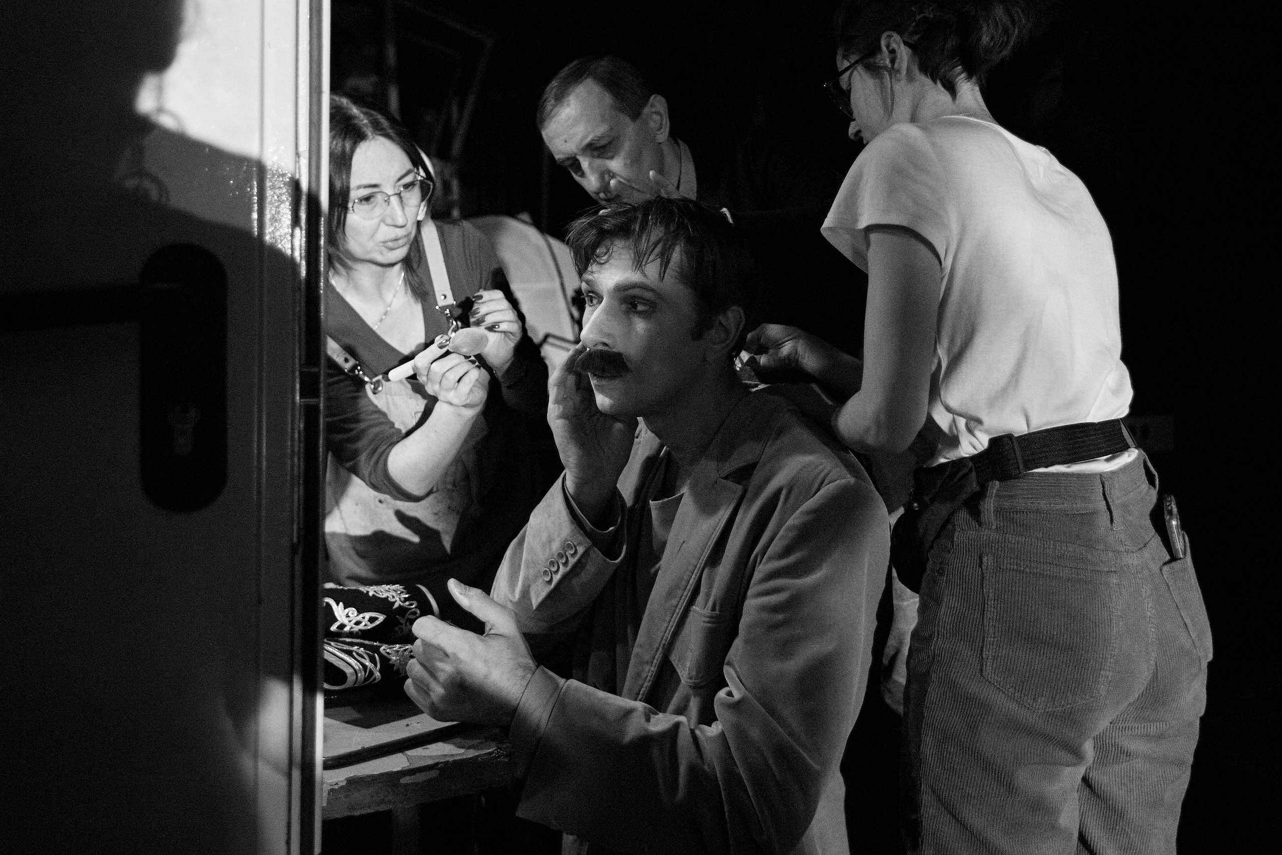 За кулисами. Фотограф Юлия Маринина