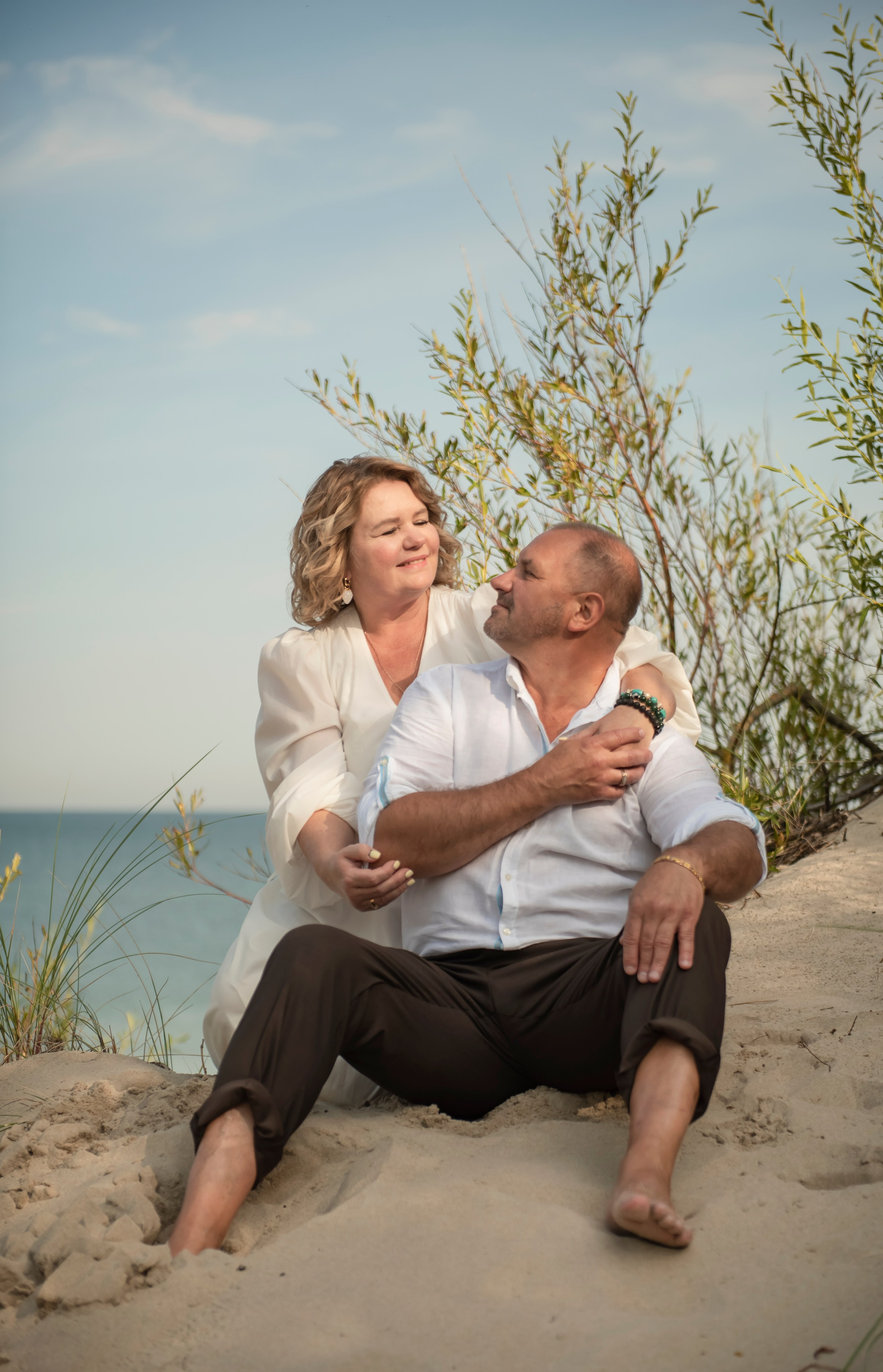 Семейная съёмка на берегу моря. Фотограф Зеленоградск