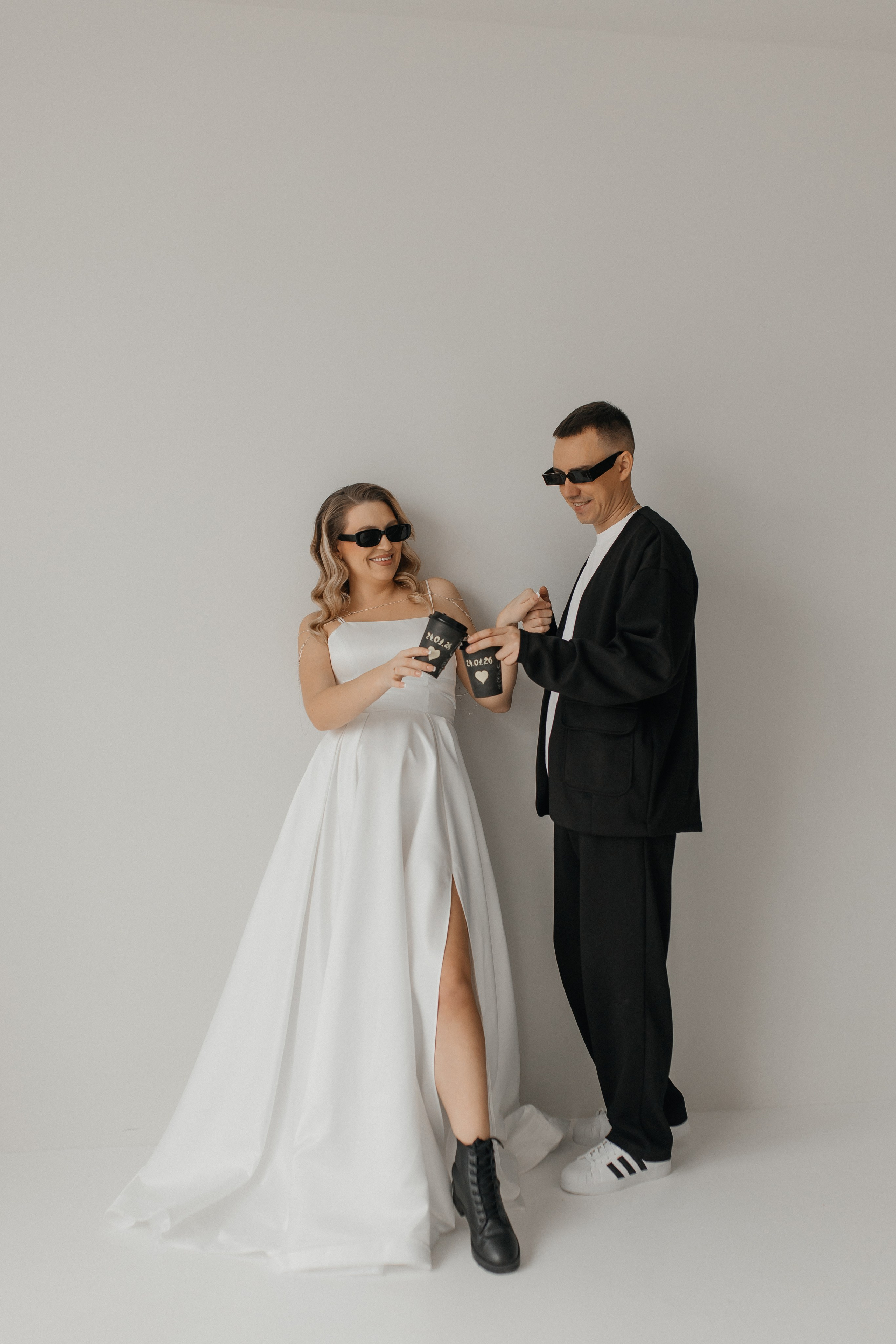 Свадебная серия в студии