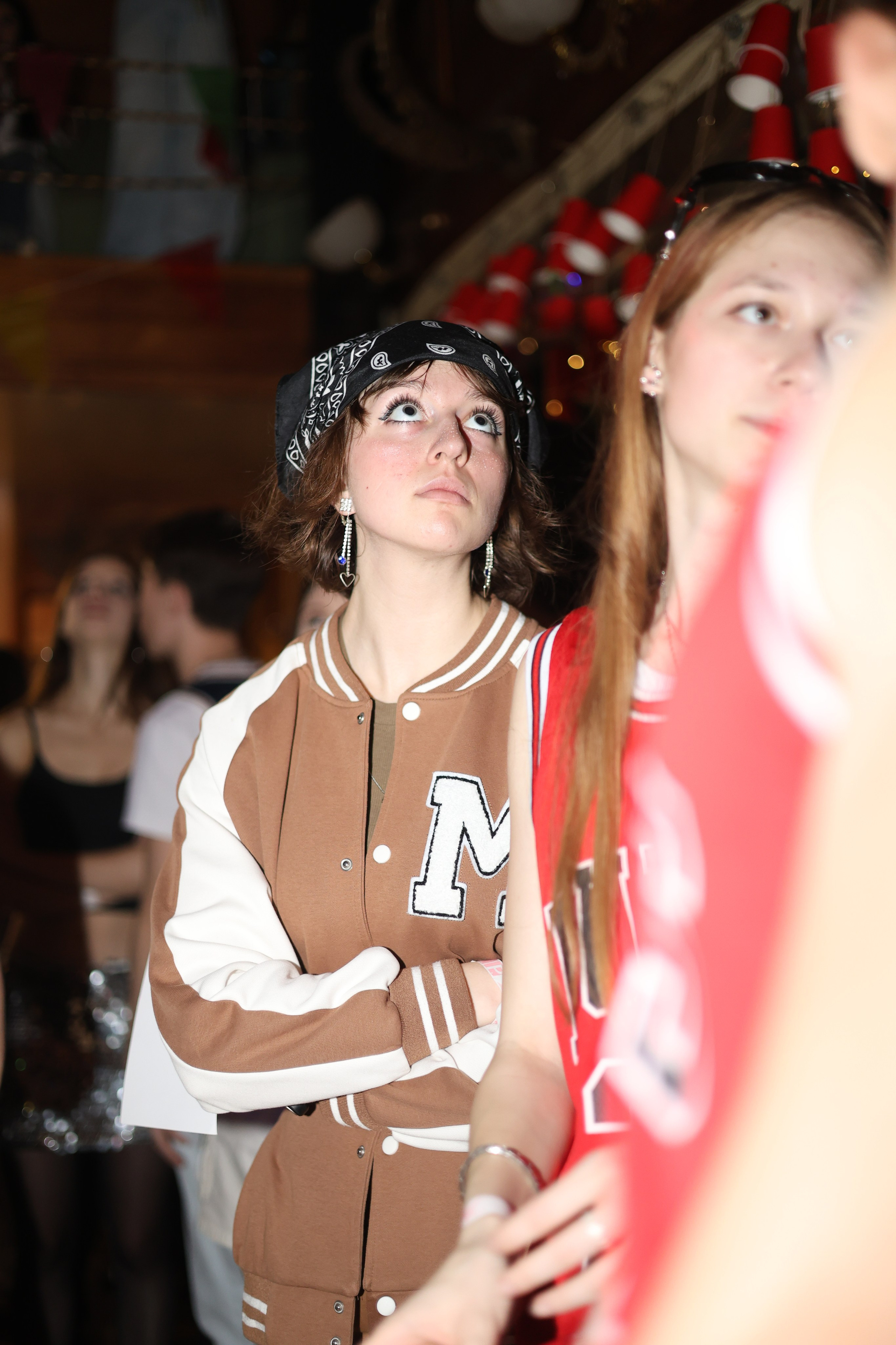 Student american-style party. Mintonov's Film Studio