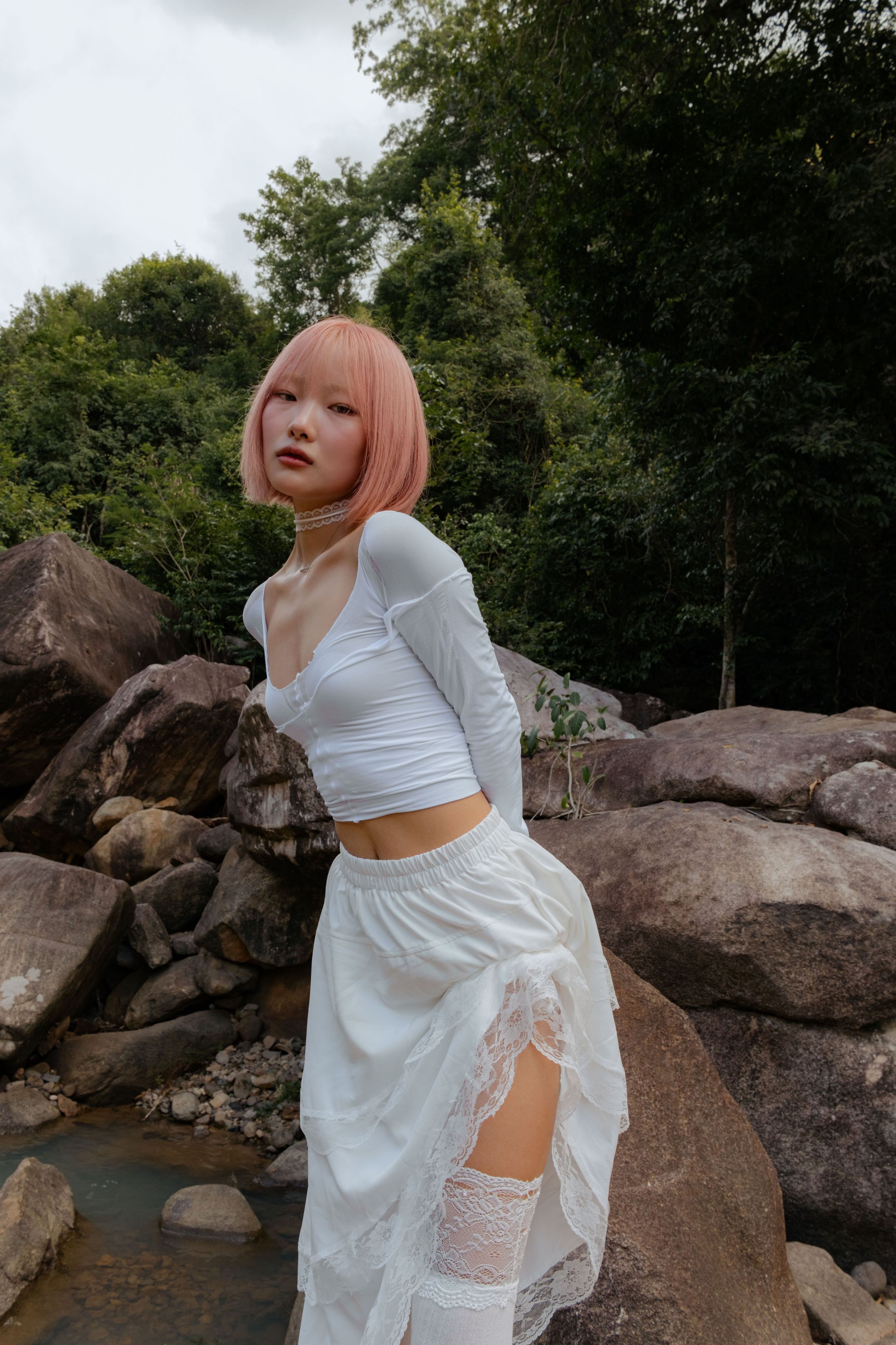 Location "Ba Ho Waterfall". Portrait photographer Nha Trang | Julia Meshanina