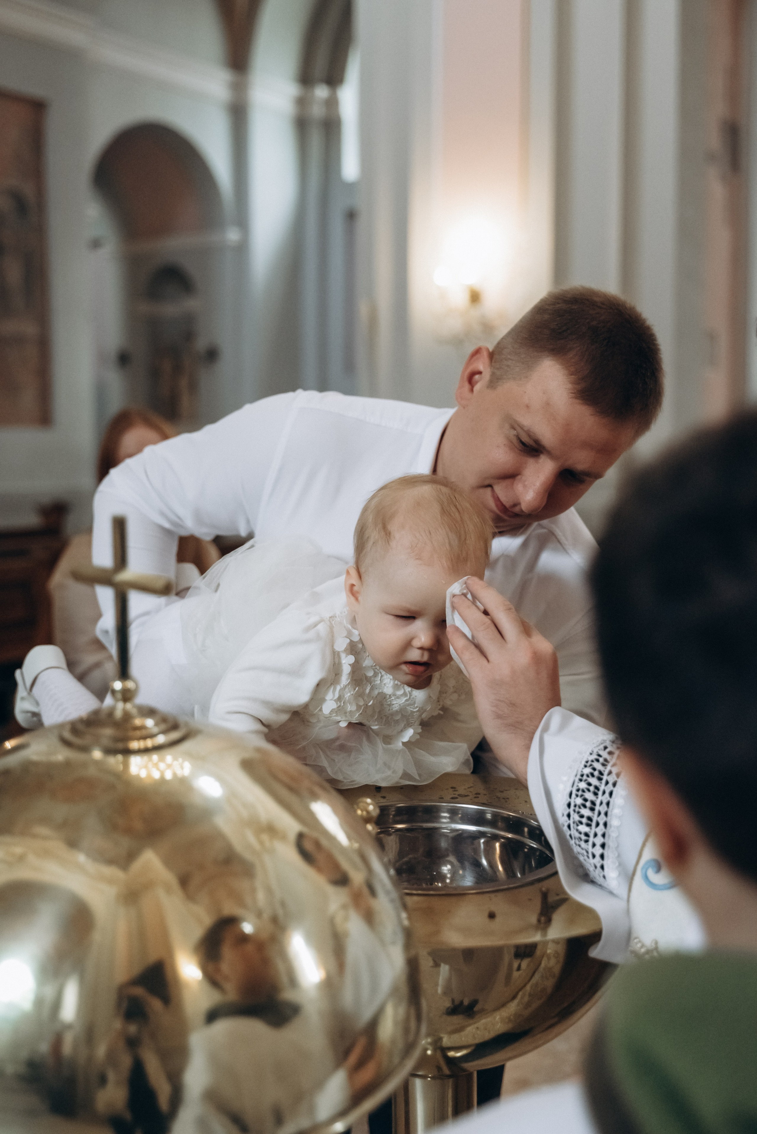 Крещение Ульяны (Белый костёл). Семейный фотограф в Минске Дарья Дреко