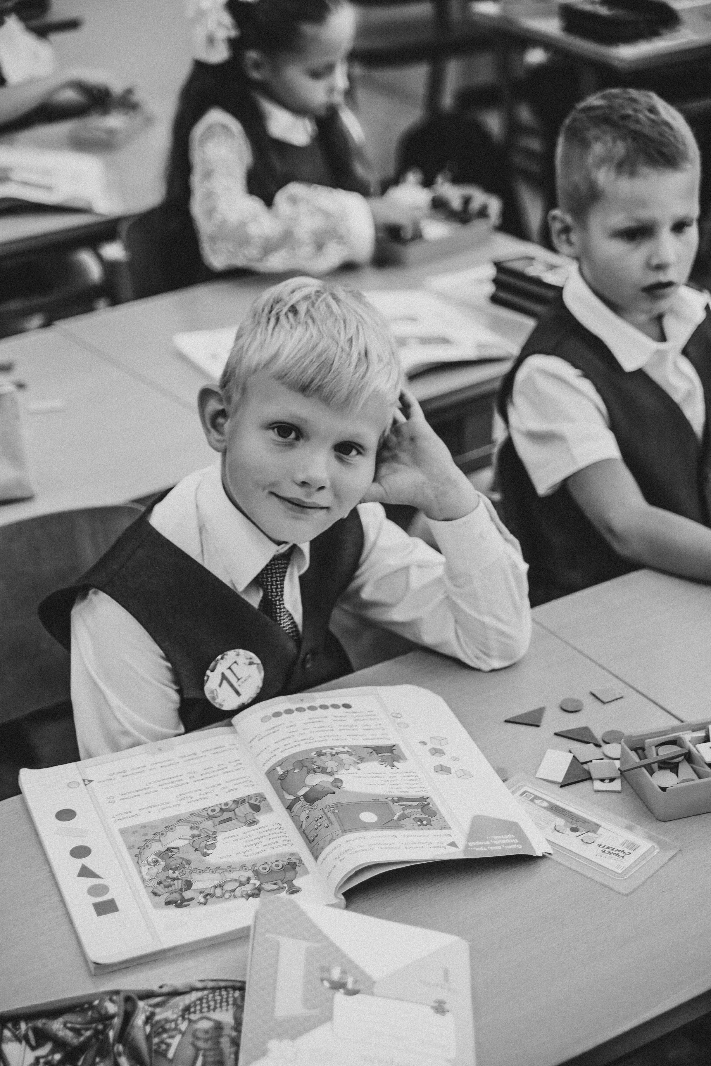 Первоклашки. Фотограф в Серпухове и Тарусе Ксения Царёва