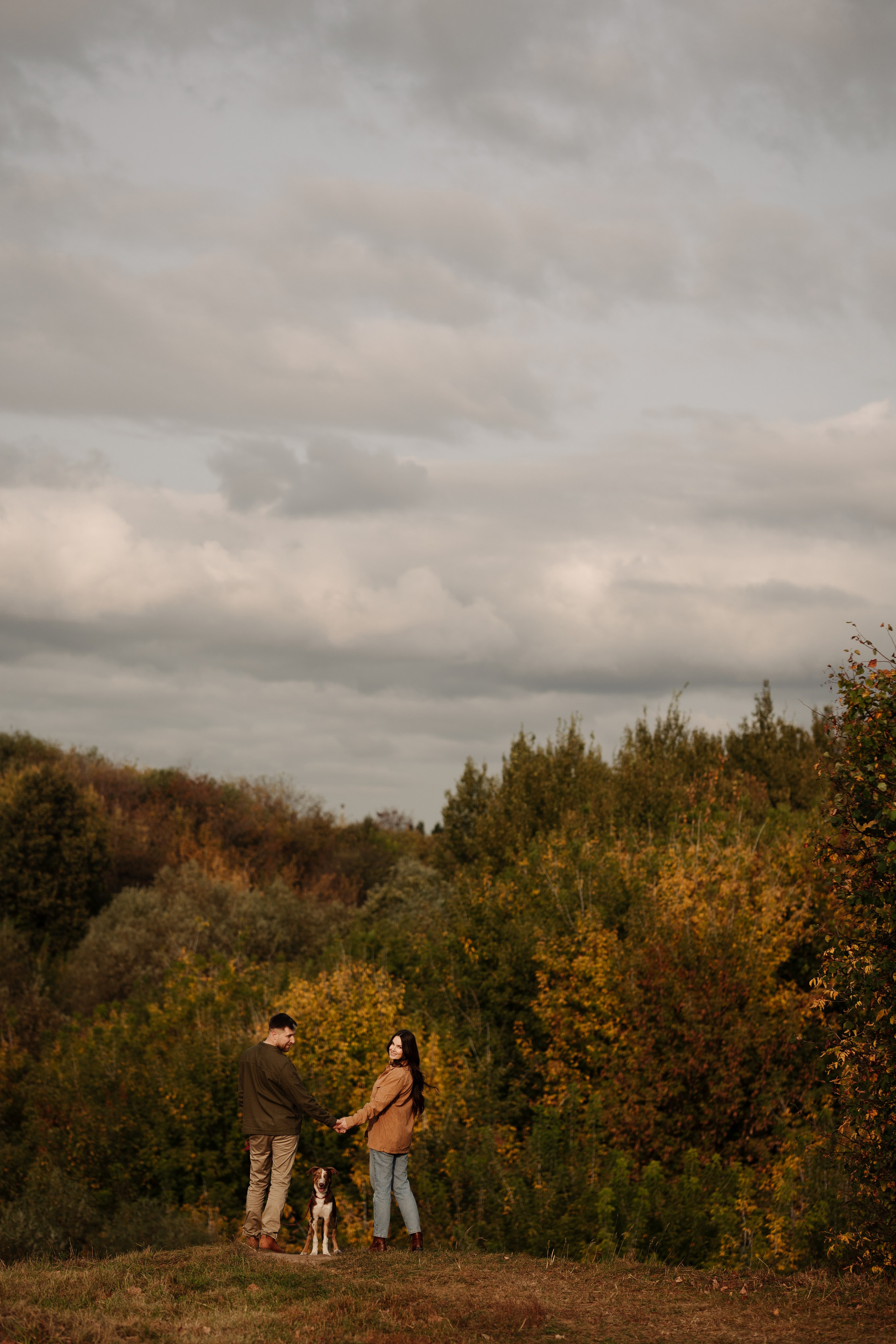 Осень в Коломенском. Свадебные фотосессии в Москве. Фотограф Сергей Ржевский