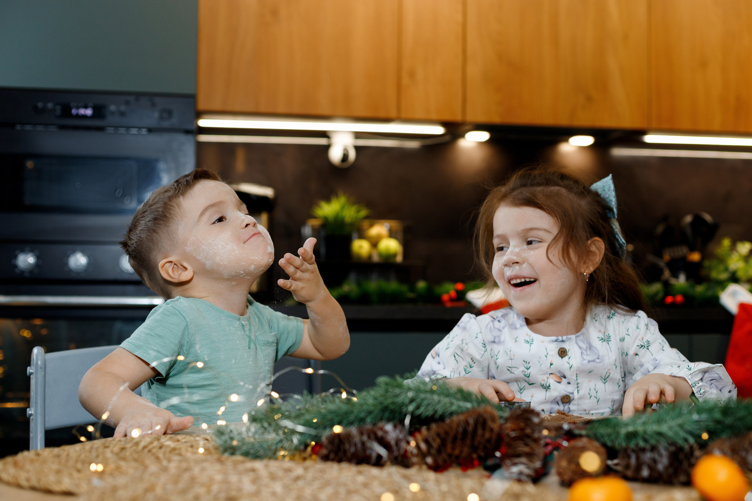 Предновогодняя домашняя фотосессия. Фотограф Александра Сыщенко