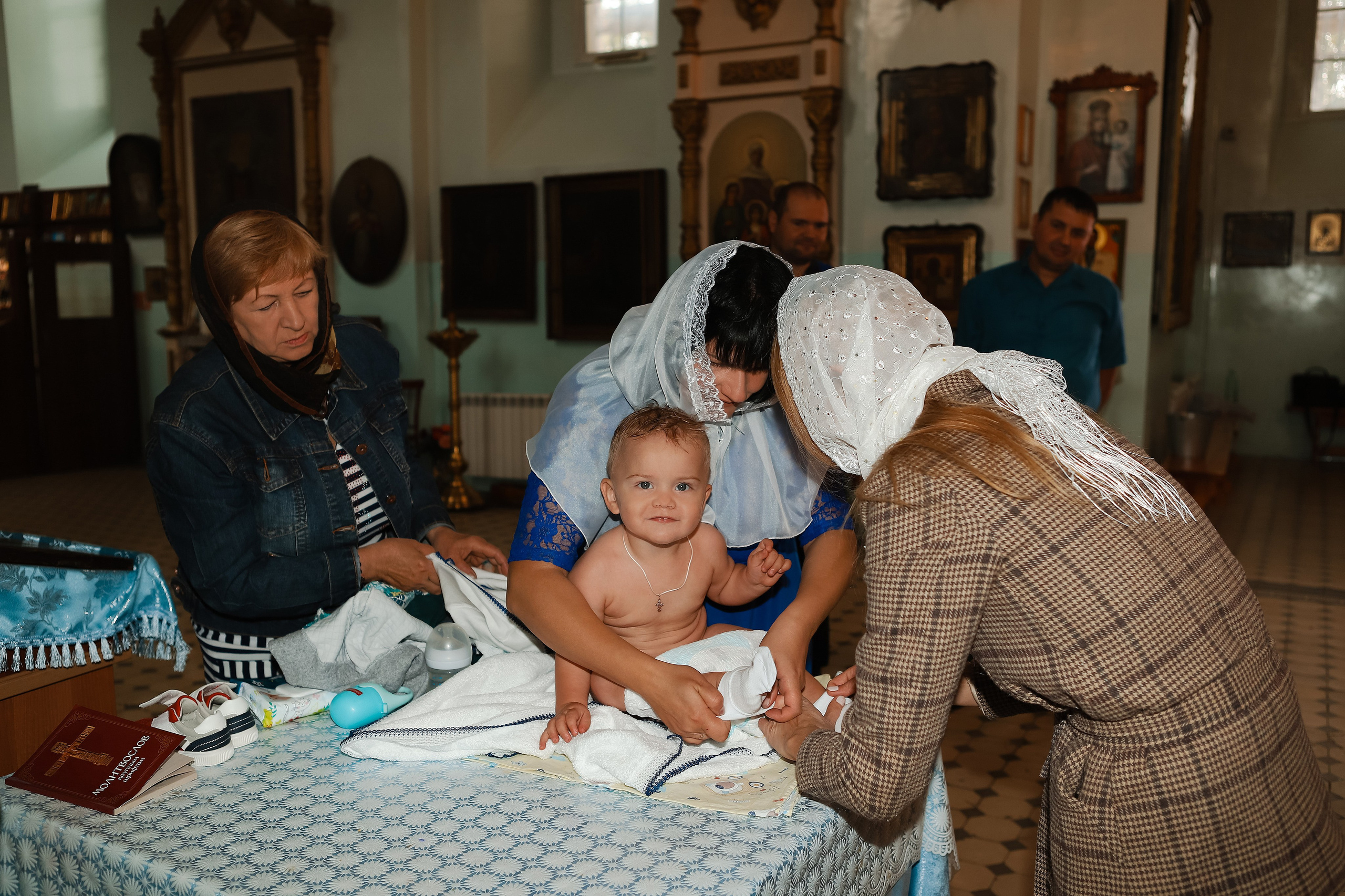 Таинство Крещения Егора. Свадебный фотограф Евгения Фролова г. Каменск-Шахтинский, Донецк, Ростов