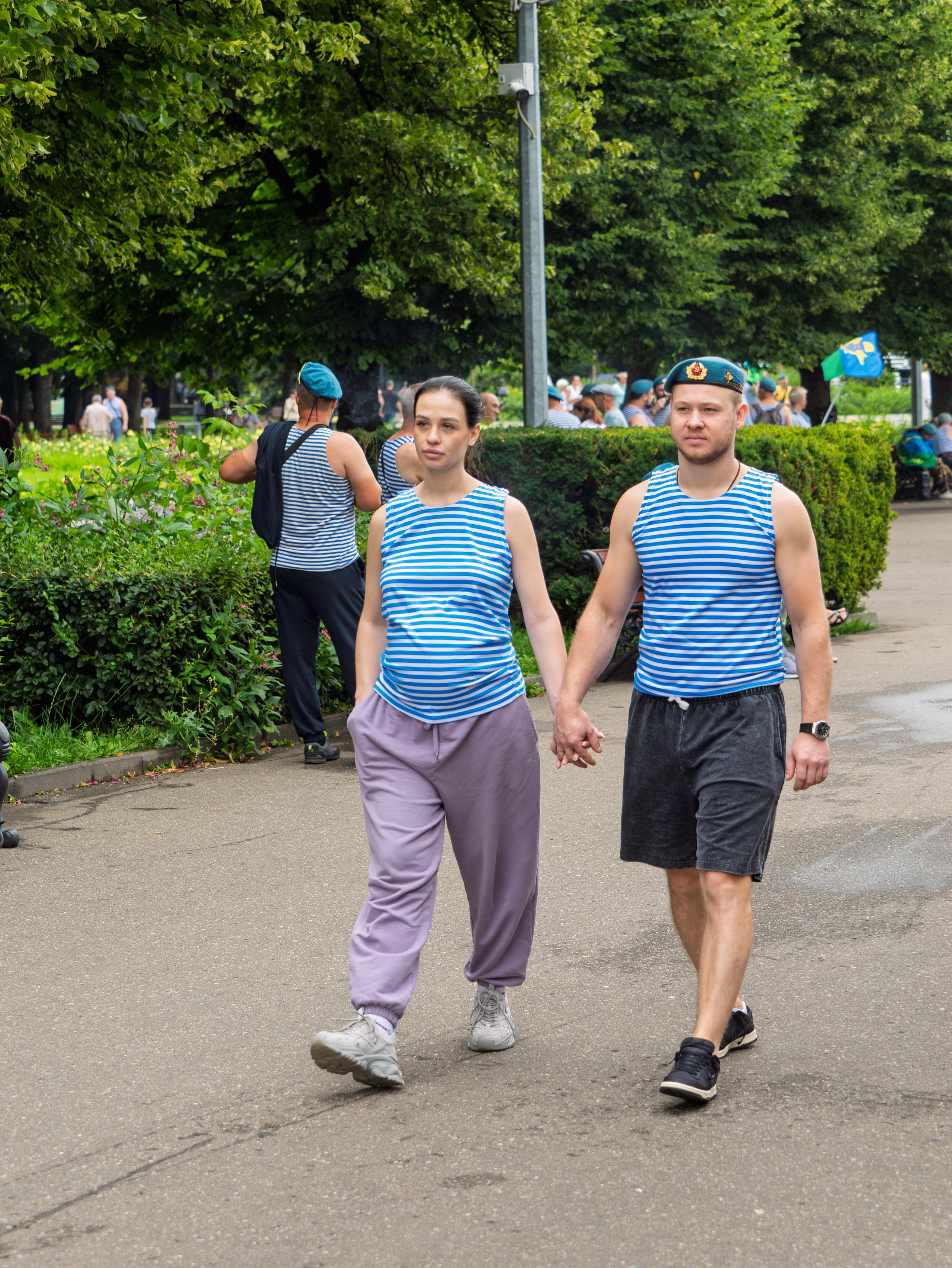 Празднование 95-летия ВДВ в парке горького 2 августа 2025 гола. Фотограф Никифоров-Гордеев Сергей. Москва и МО