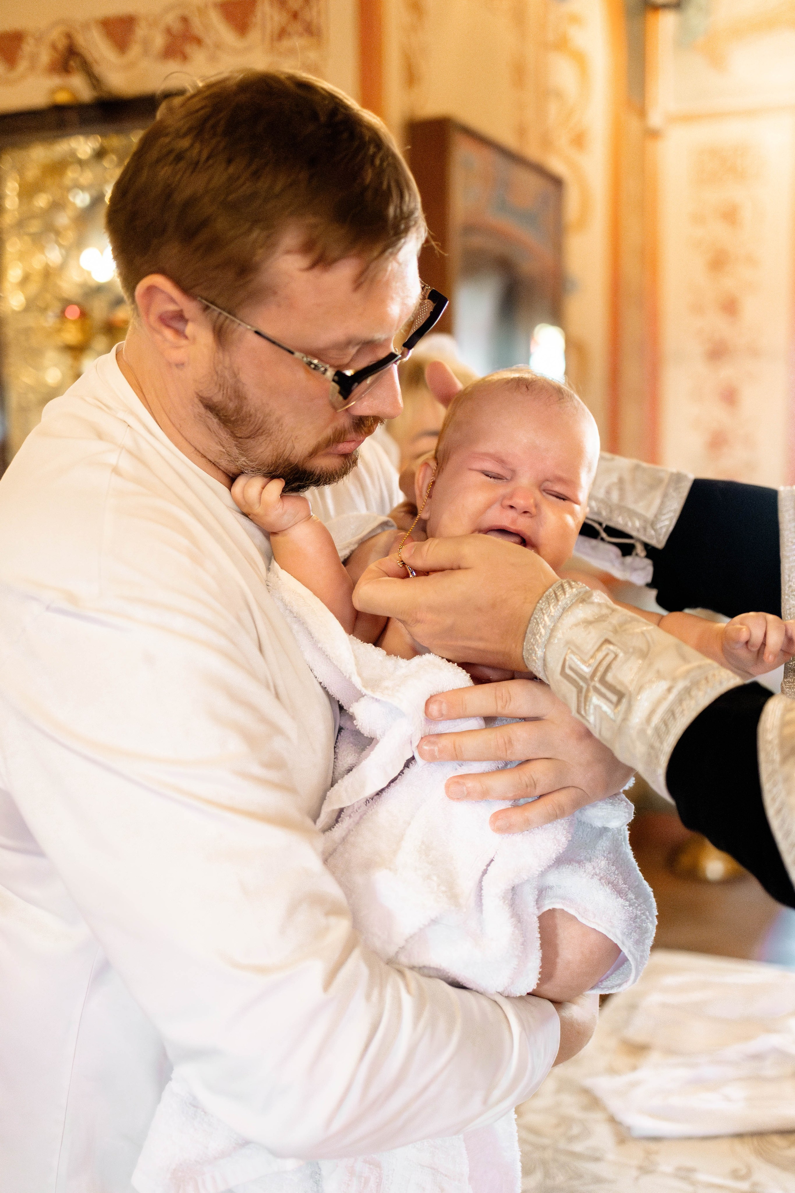 Таинство Крещения Евгения. Фотограф новорождённых Newborn Москва