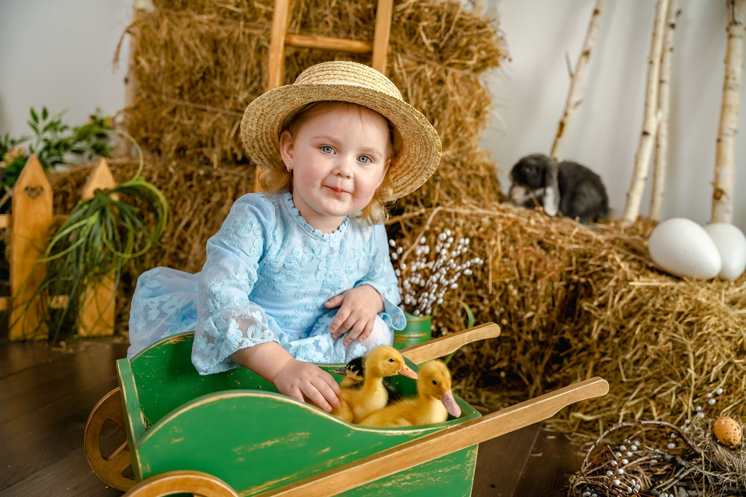ПРОЕКТ «ПАСХАЛЬНЫЙ» С УТЯТАМИ. Фотограф в Ялте Инна Найден. Детский и семейный фотограф