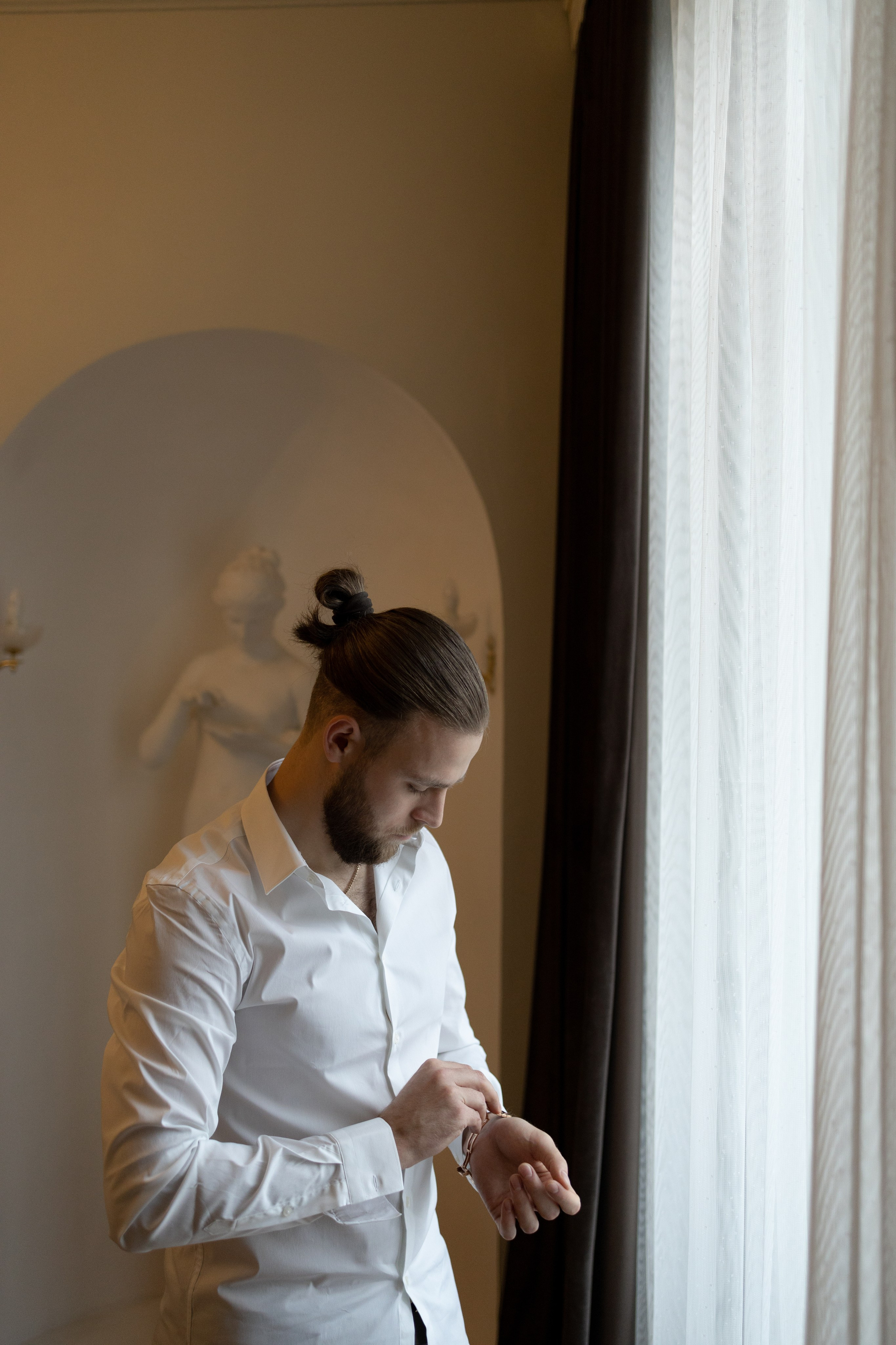 Свадебная фотосессия в студии/отеле. Фотограф в Санкт-Петербурге Шевченко Наталья