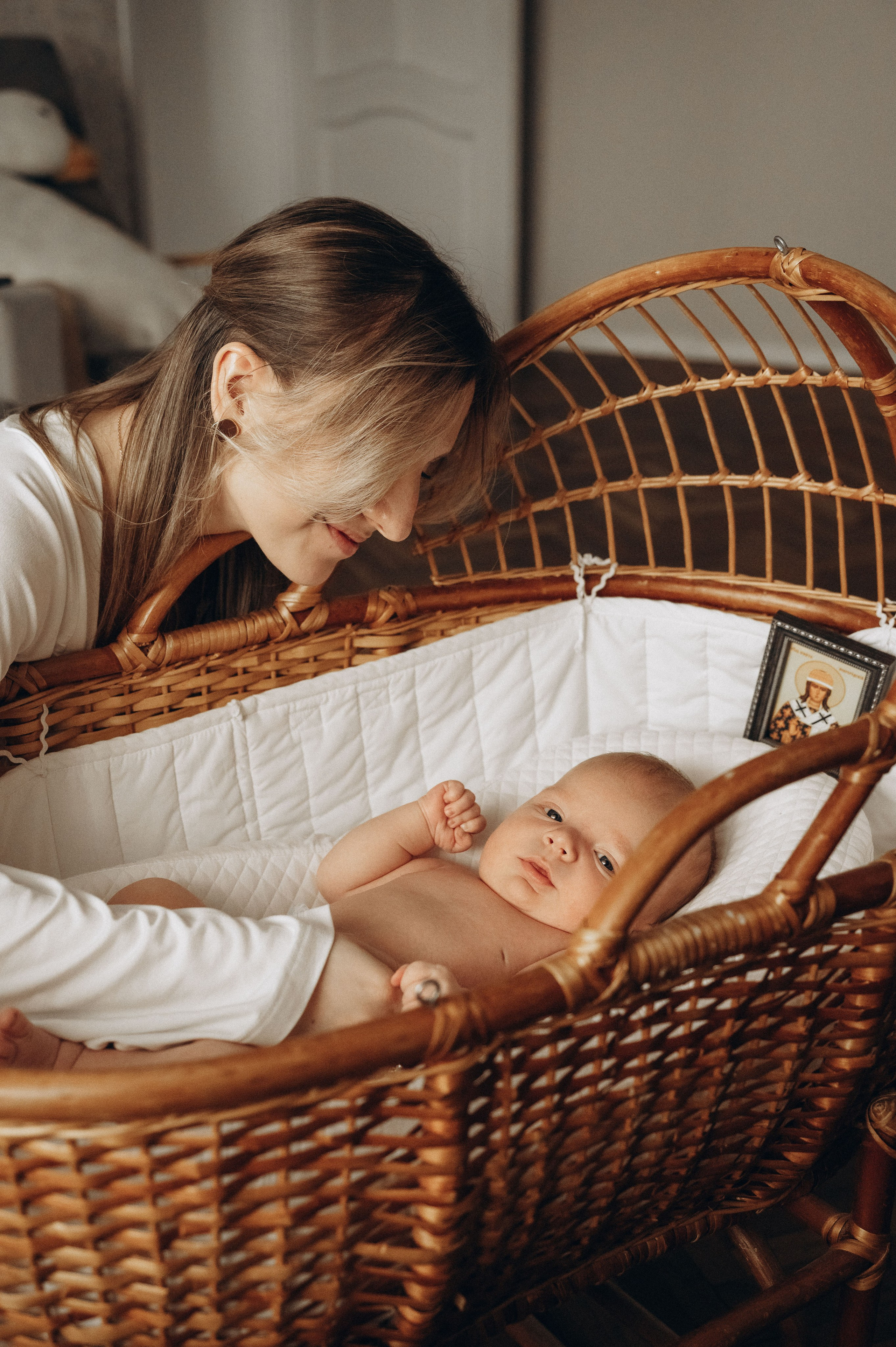 Иван, Ксения и Лев. Фотограф беременности и семьи, домашние съемки, Ньюборн