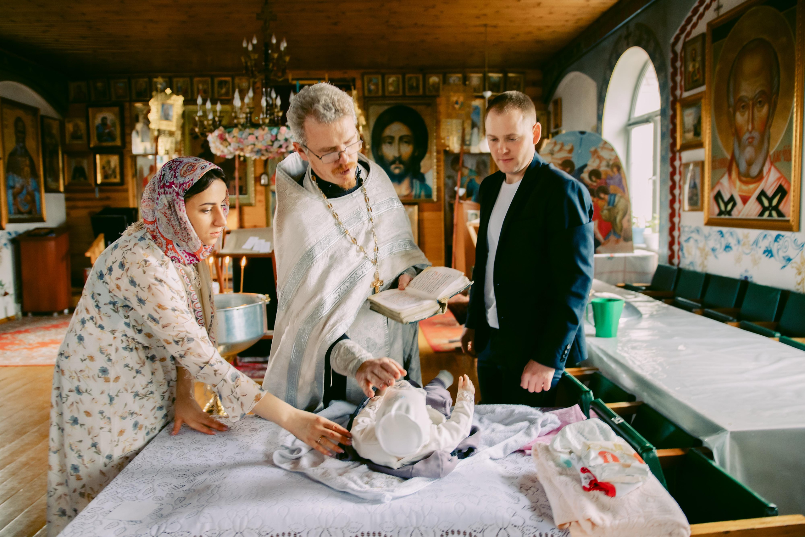 Крещение. Фотограф в Бресте Светлана Веснечёк