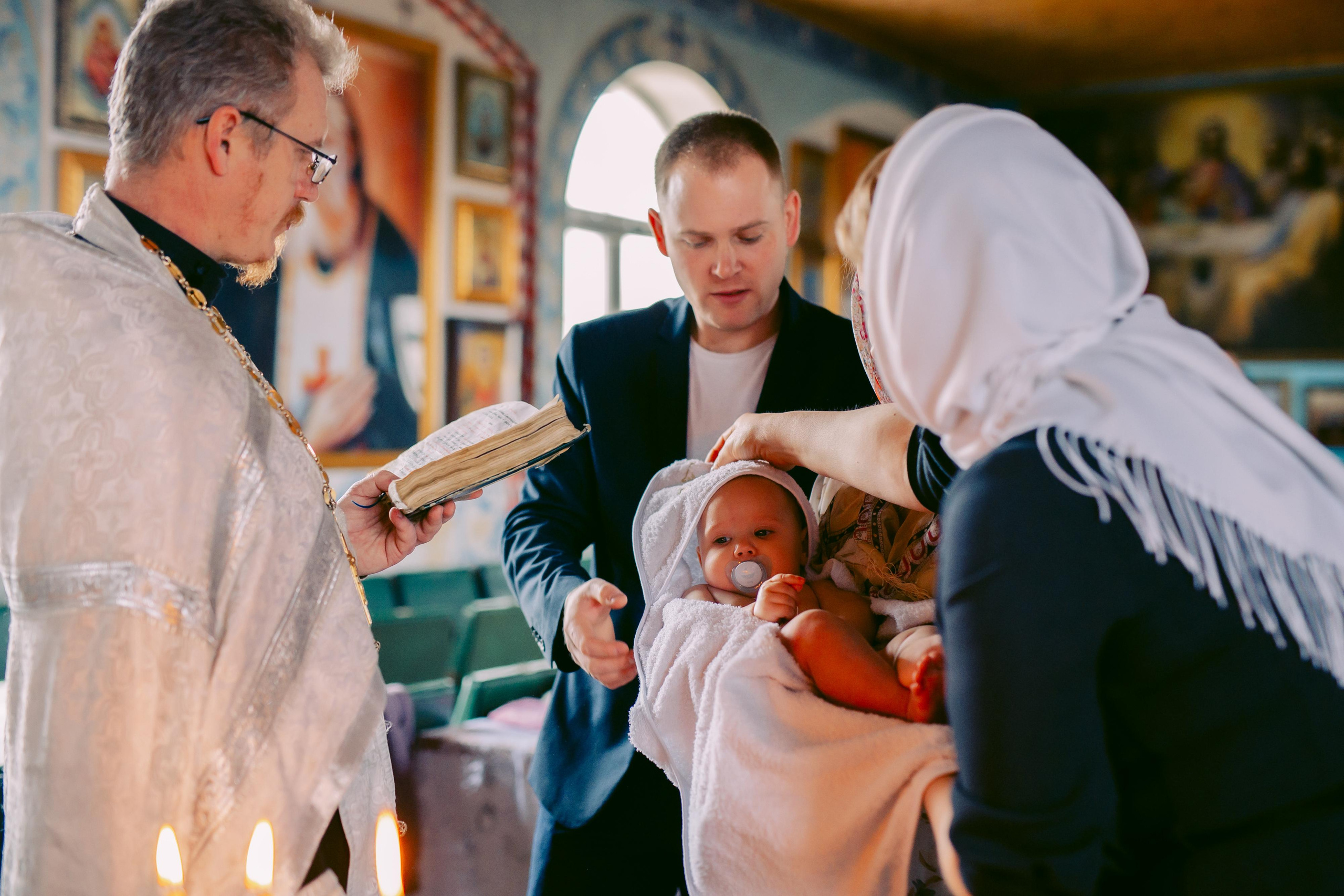 Крещение. Фотограф в Бресте Светлана Веснечёк