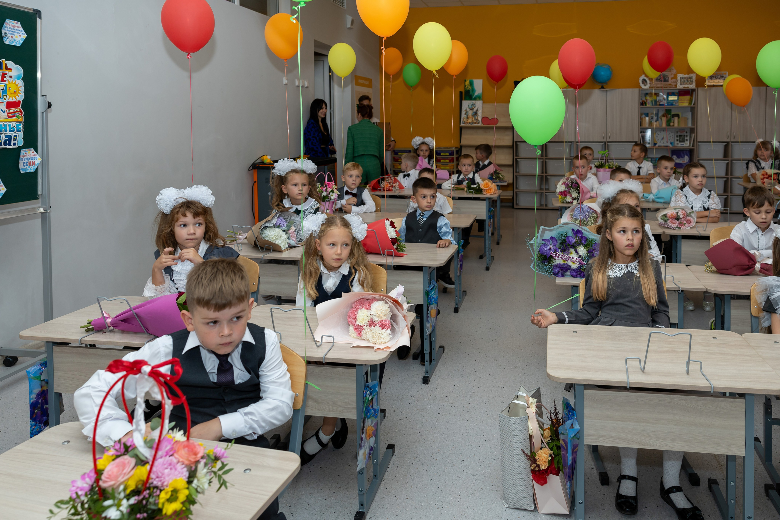 Первый раз в первый класс (репортажная съемка). Фотограф в Серпухове Наталья Руденко