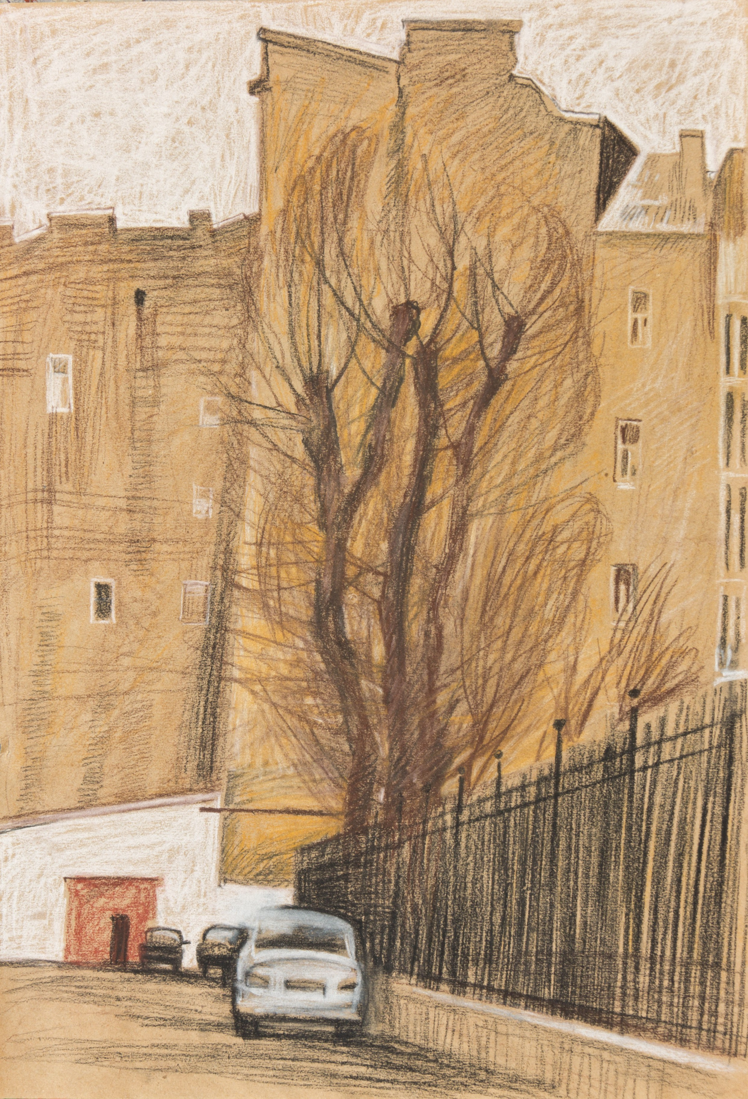 Город, графика. Ольга Васильева художник в Санкт-Петербурге