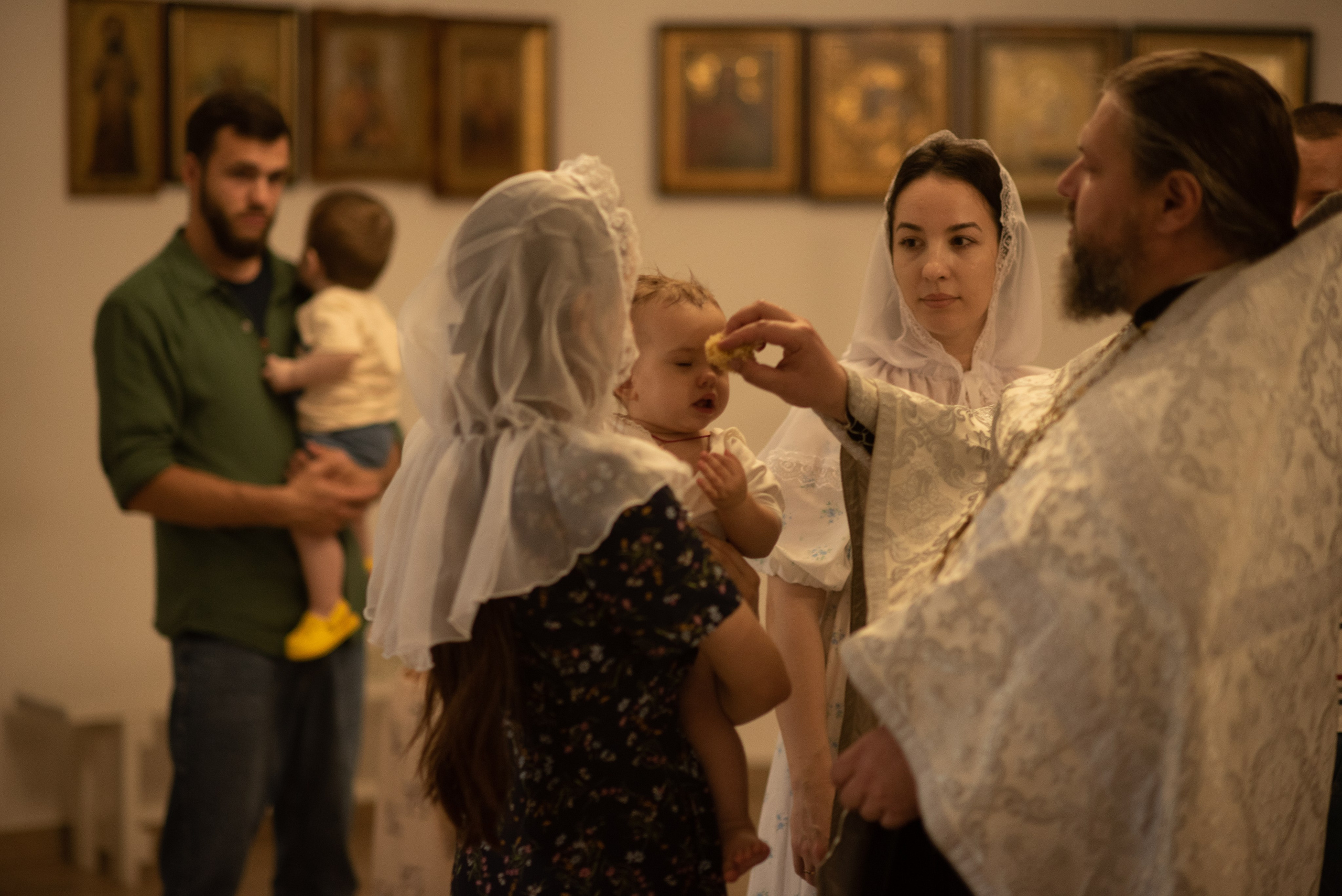 Крещение Александры. Семейный фотограф в Ростове-на-Дону Мария Панарина