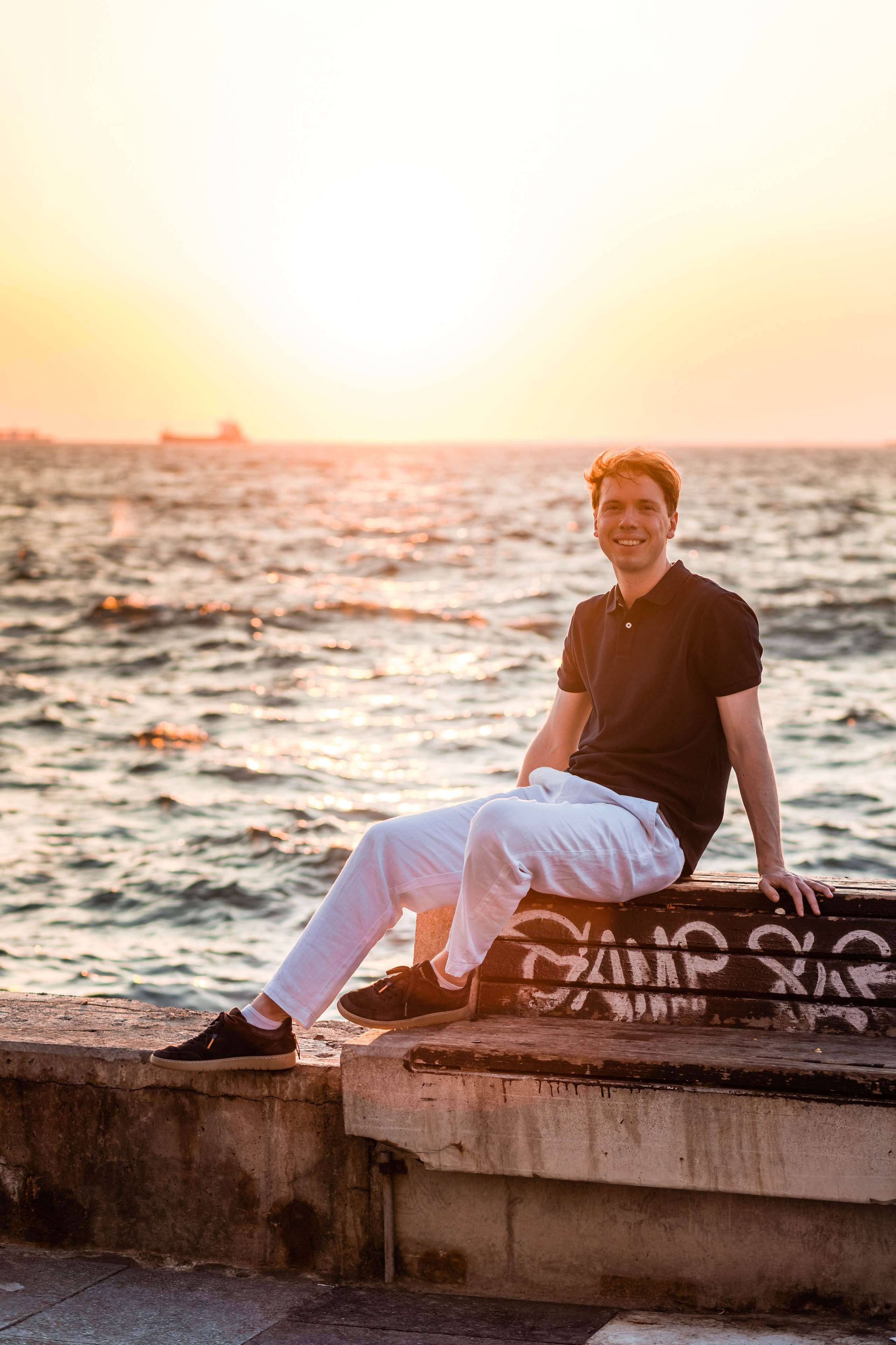 Photoshoot for a man in Izmir