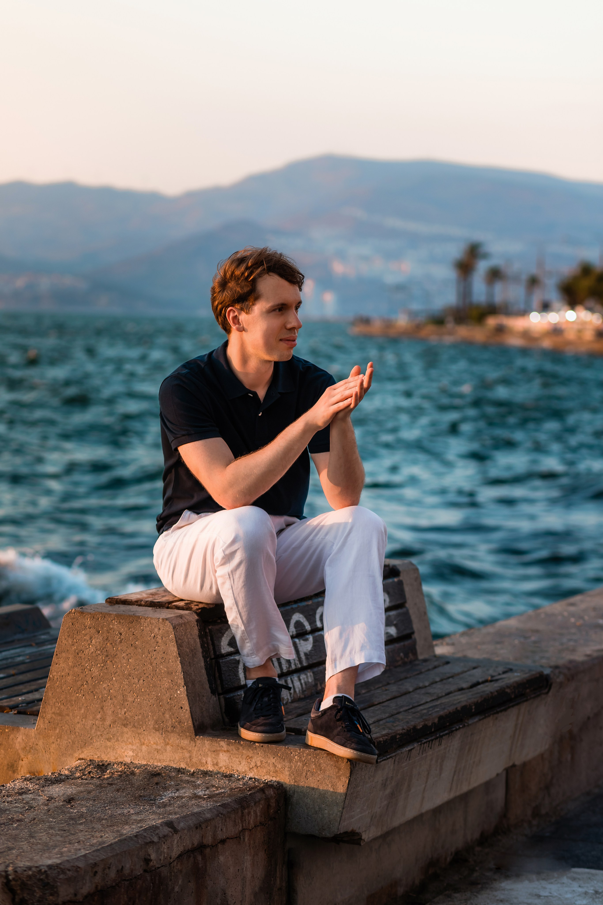 Photoshoot for a man in Izmir