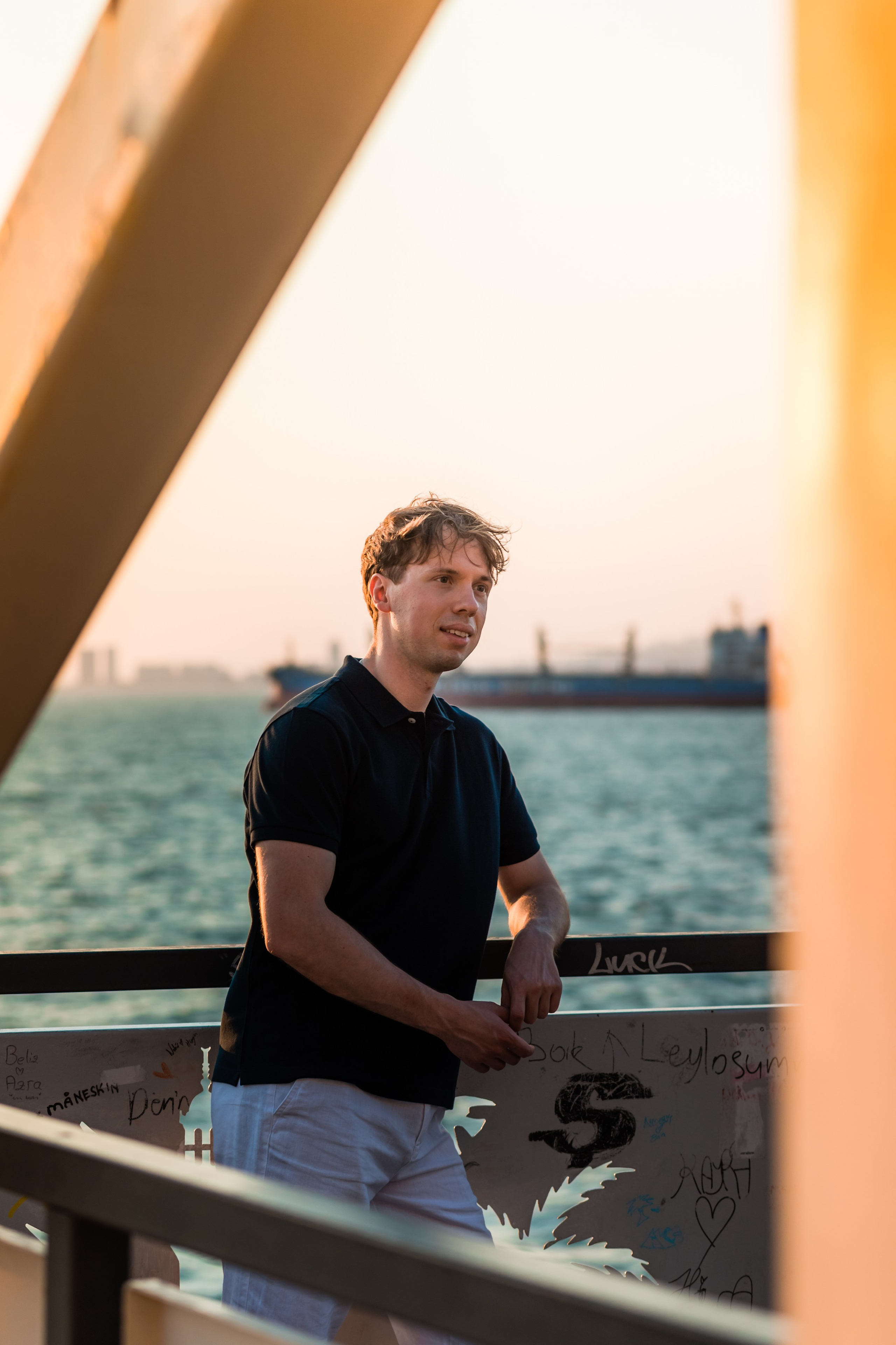 Photoshoot for a man in Izmir