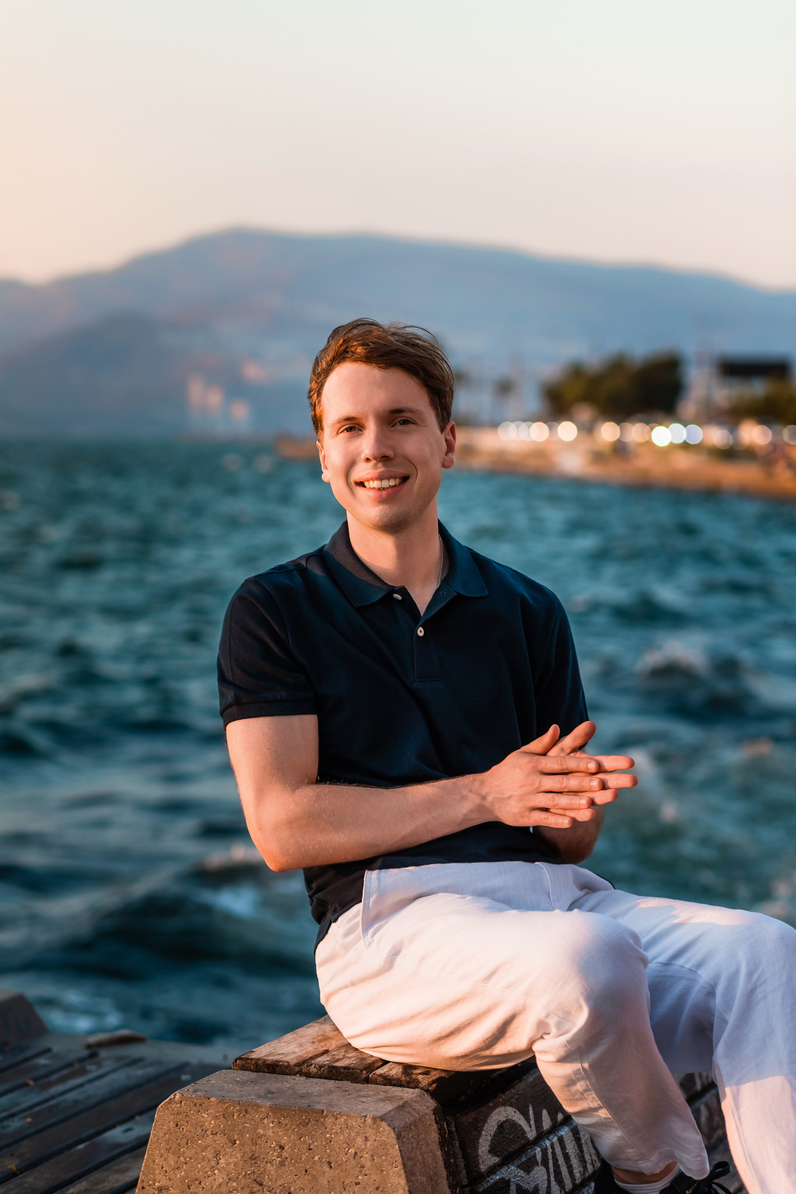 Photoshoot for a man in Izmir