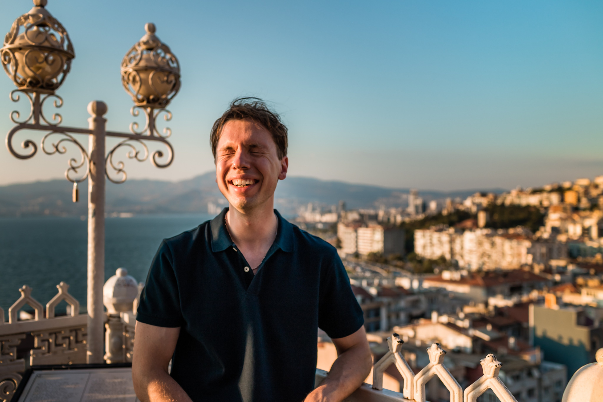Photoshoot for a man in Izmir