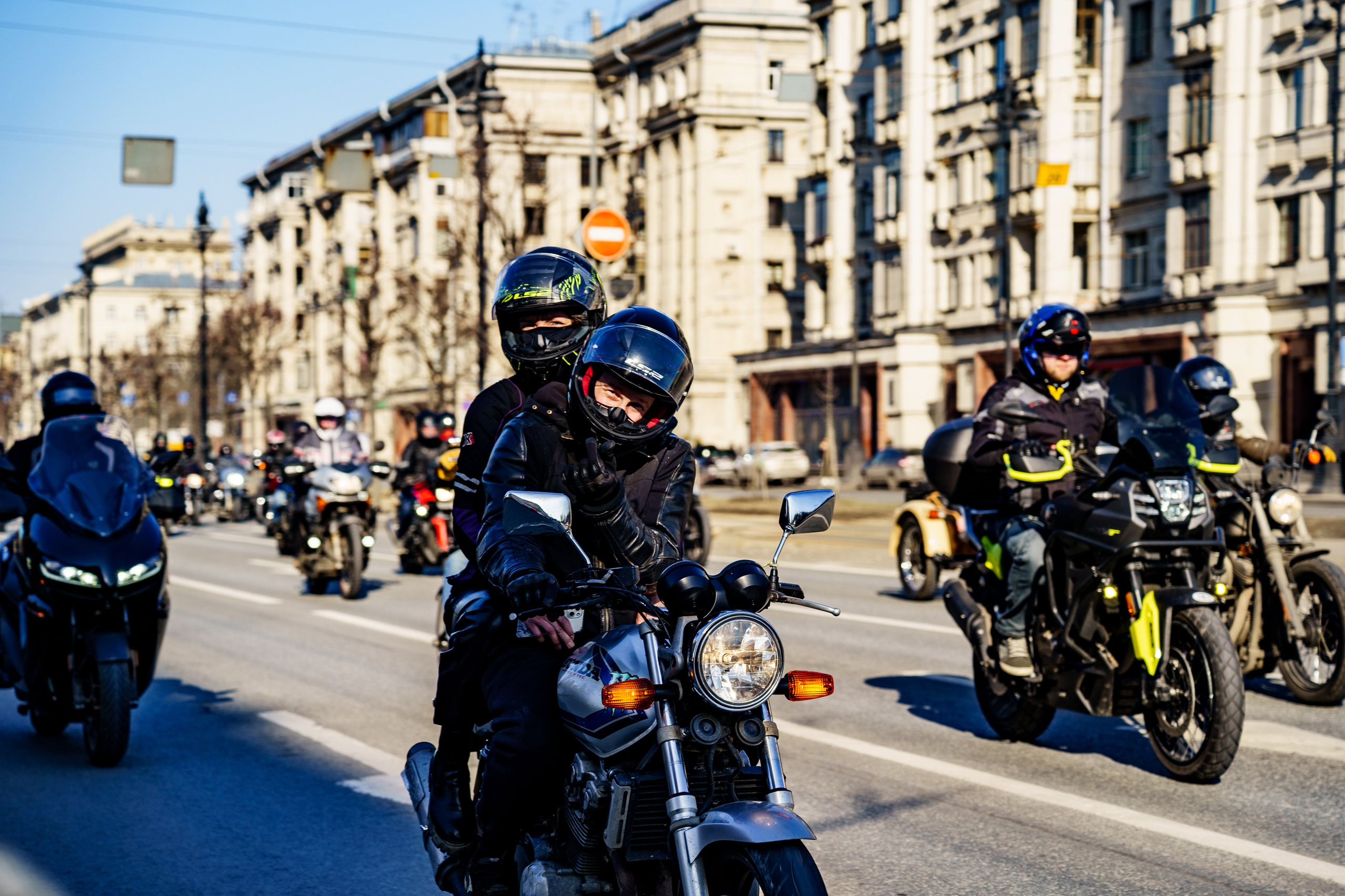 Прохват мотоклуба Norman Riders ч.1. Концертный и репортажный фотограф в Санкт-Петербурге Слава Пахомов