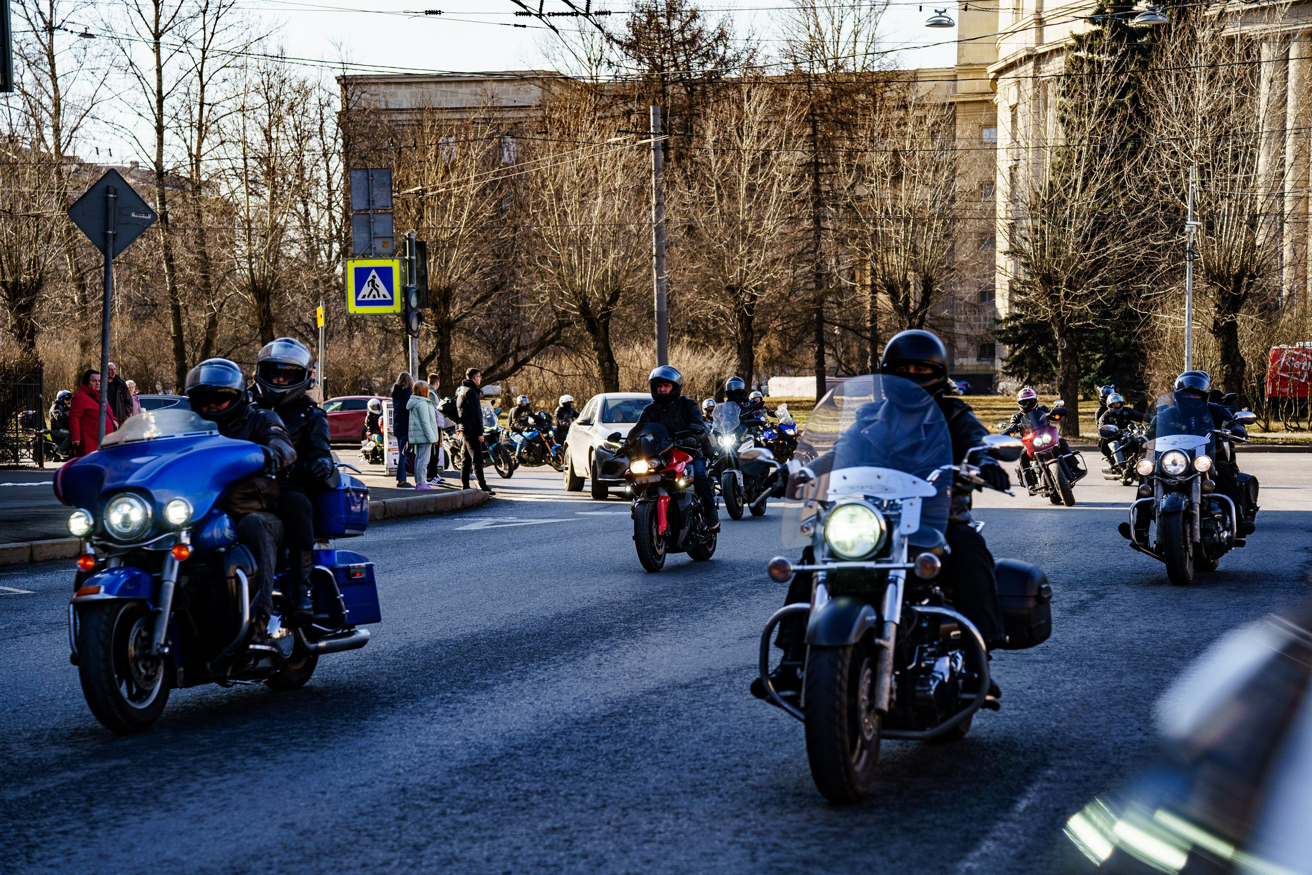 Прохват мотоклуба Norman Riders ч.1. Концертный и репортажный фотограф в Санкт-Петербурге Слава Пахомов