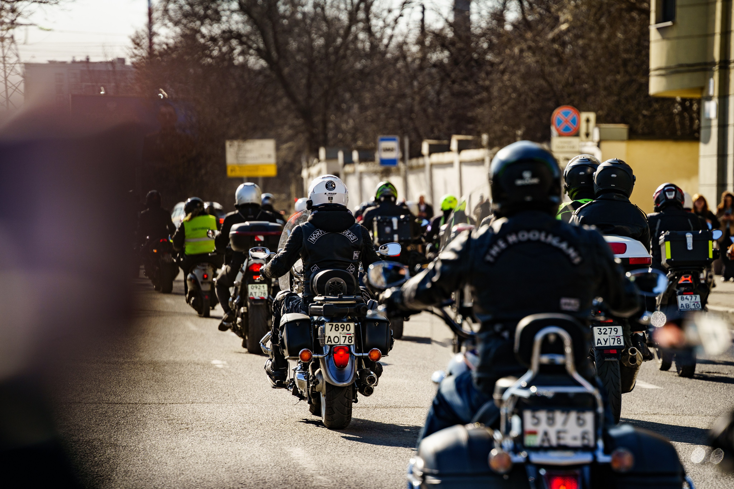 Прохват мотоклуба Norman Riders ч.1. Концертный и репортажный фотограф в Санкт-Петербурге Слава Пахомов