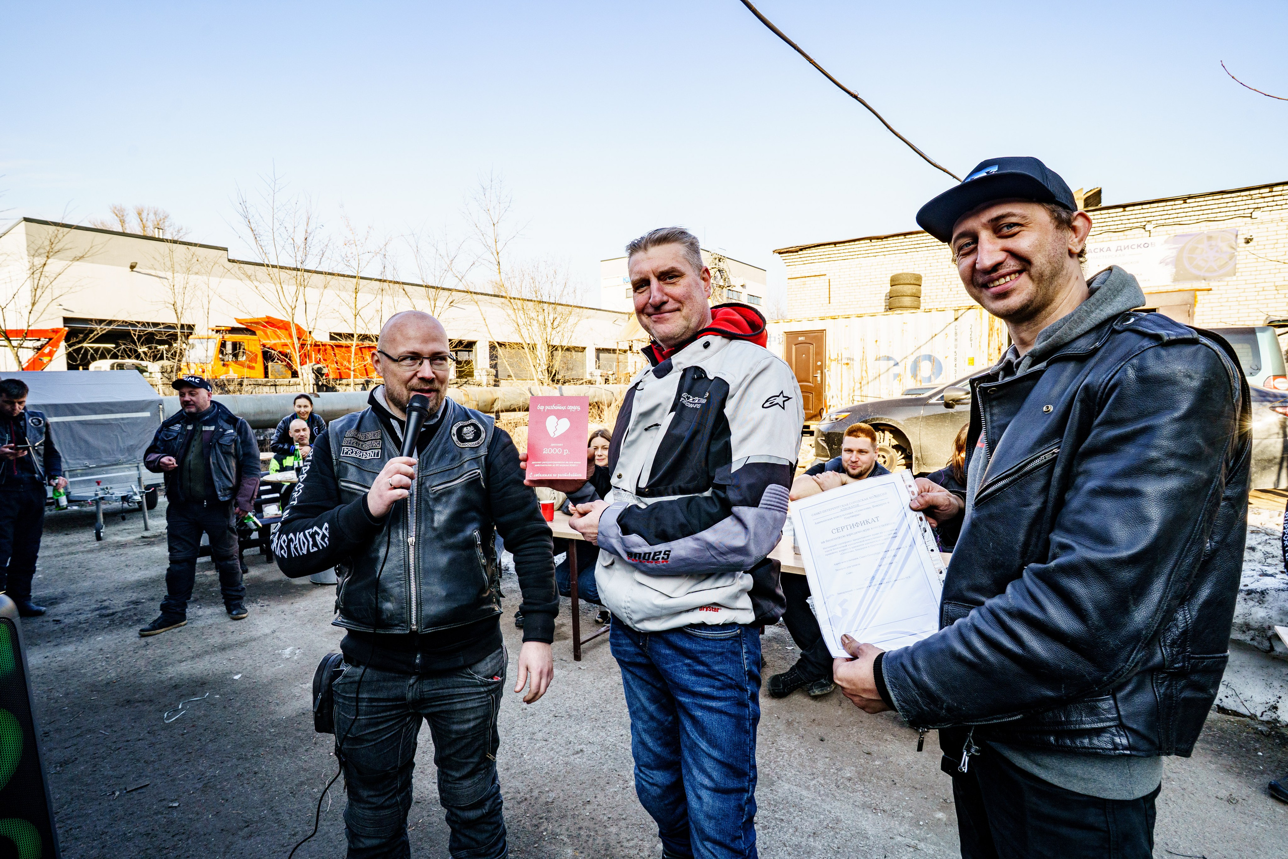 Прохват мотоклуба Norman Riders ч.2. Концертный и репортажный фотограф в Санкт-Петербурге Слава Пахомов