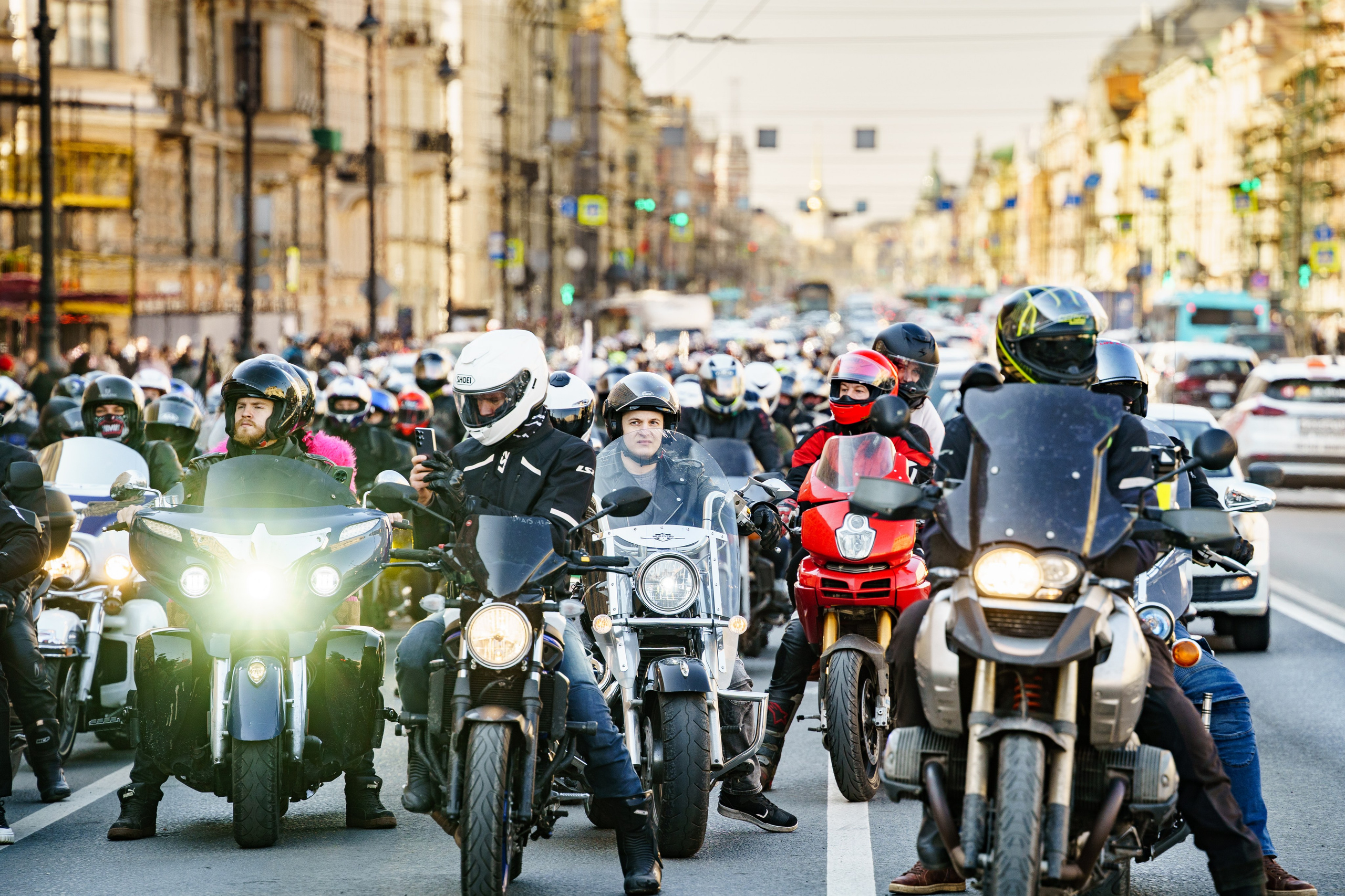 Прохват мотоклуба Norman Riders ч.1. Концертный и репортажный фотограф в Санкт-Петербурге Слава Пахомов