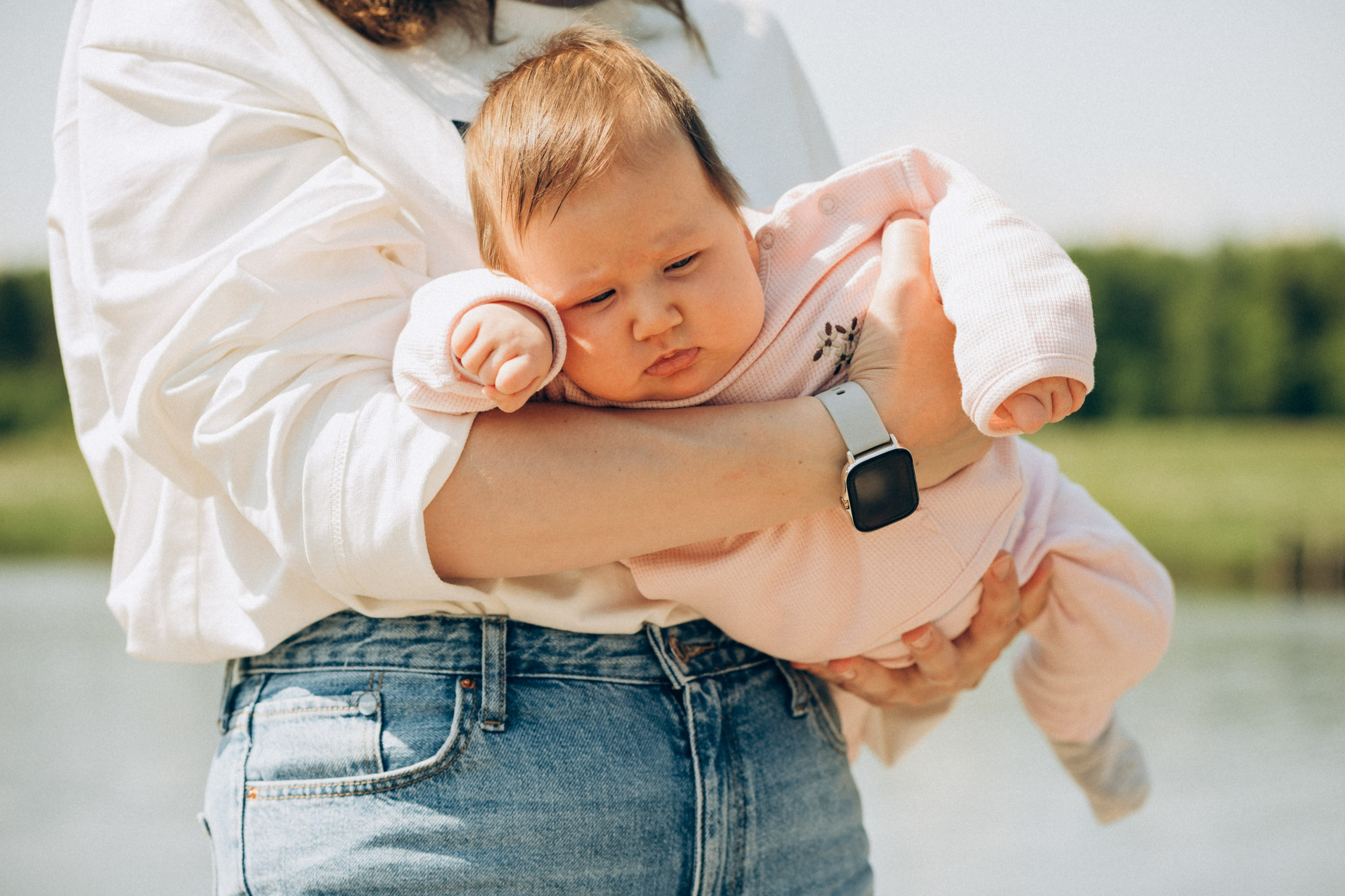Женя, Аня и Машуня в Лугах