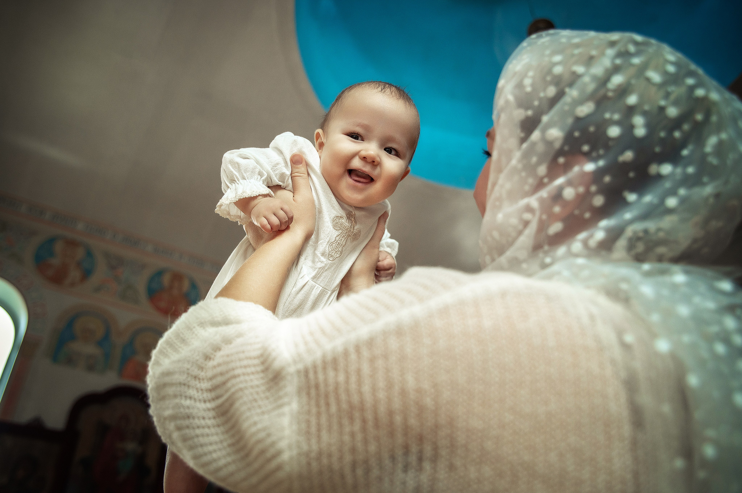 Таинство Крещения Геннадия, Храм Николая Чудотворца Краснослободск. Церковный, семейный и репортажный фотограф Волгоград, Волжский