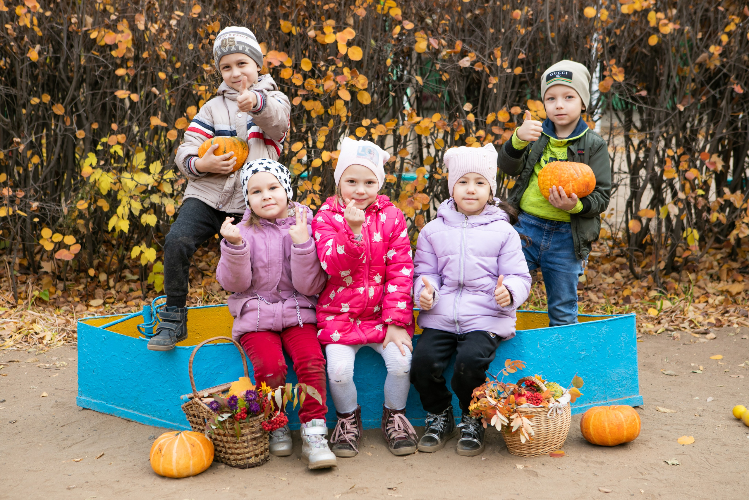 Съемка в детском саду. Выпускные фотокниги
