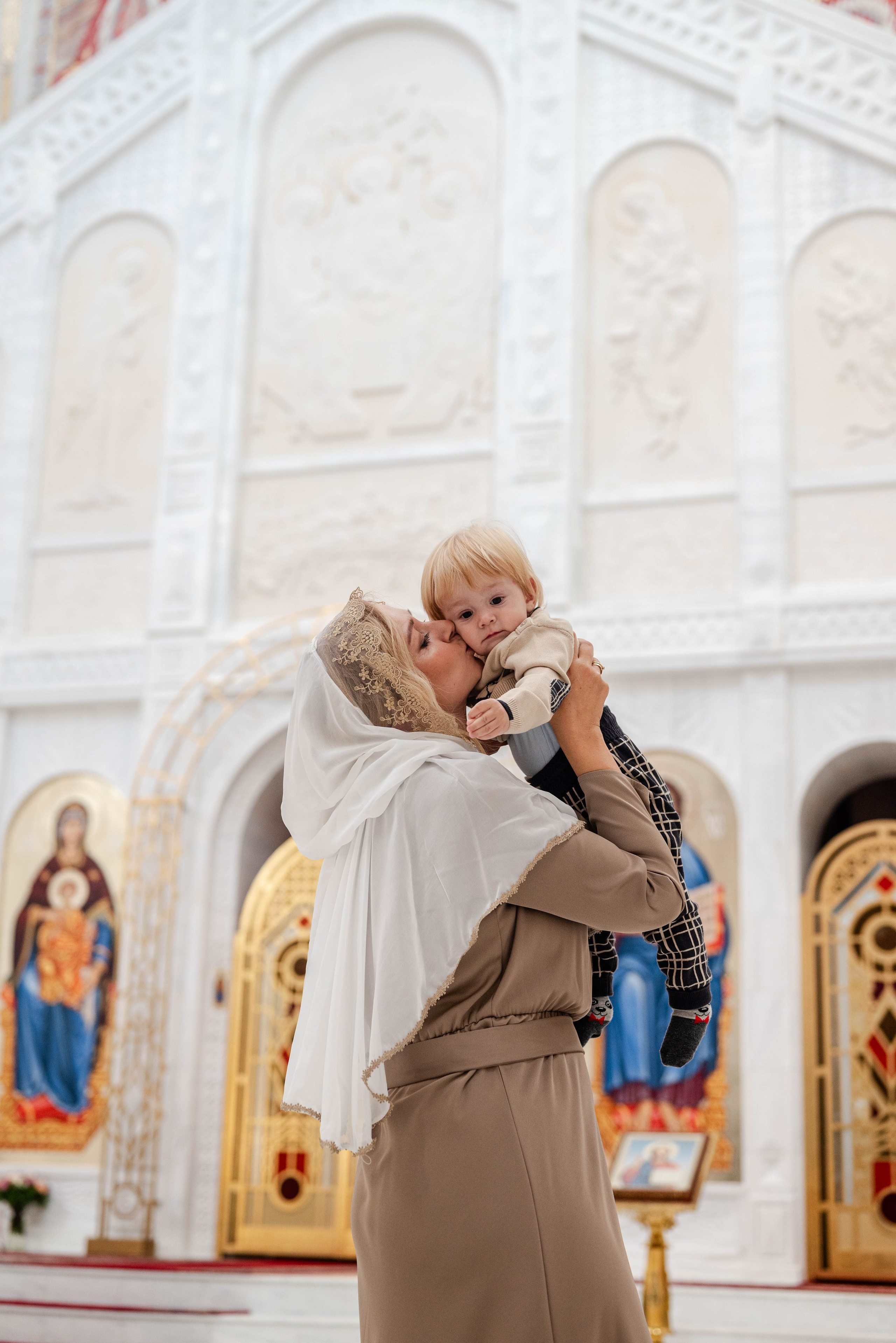 Крещение Олеся. Семейный и детский фотограф Москва