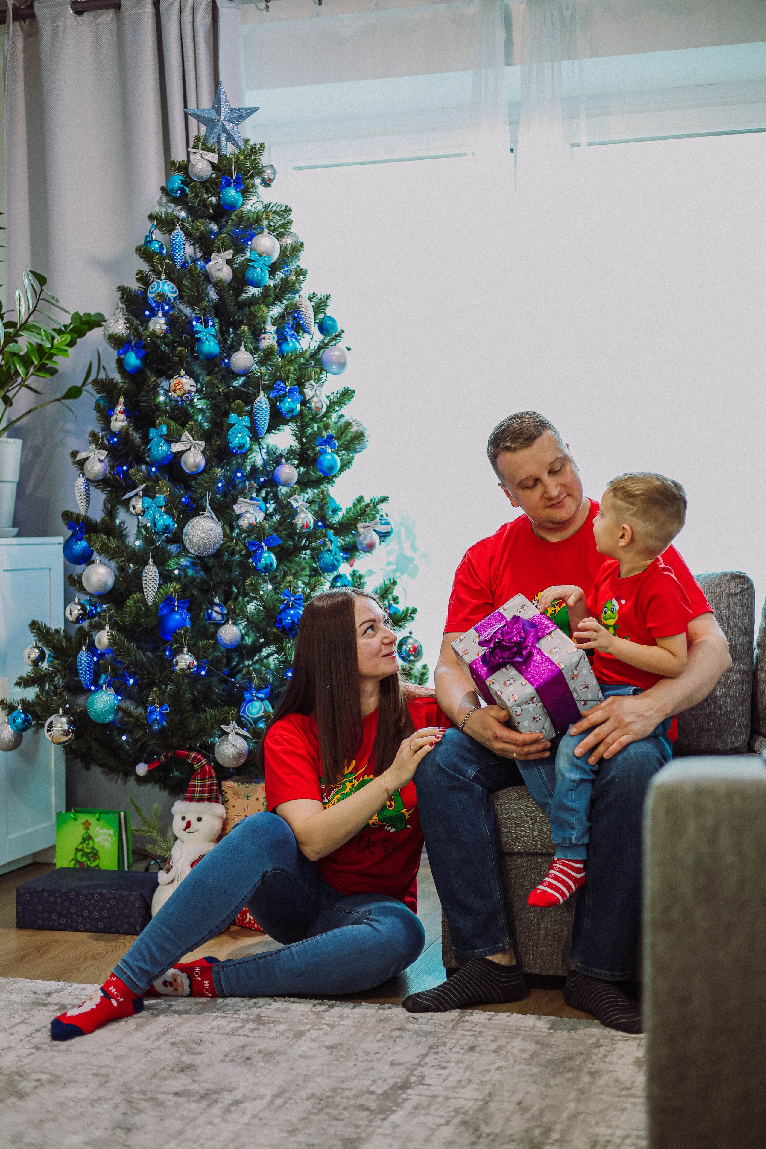 Домашняя история «Алла и ее семья». Фотограф в Москве Анастасия Калинина